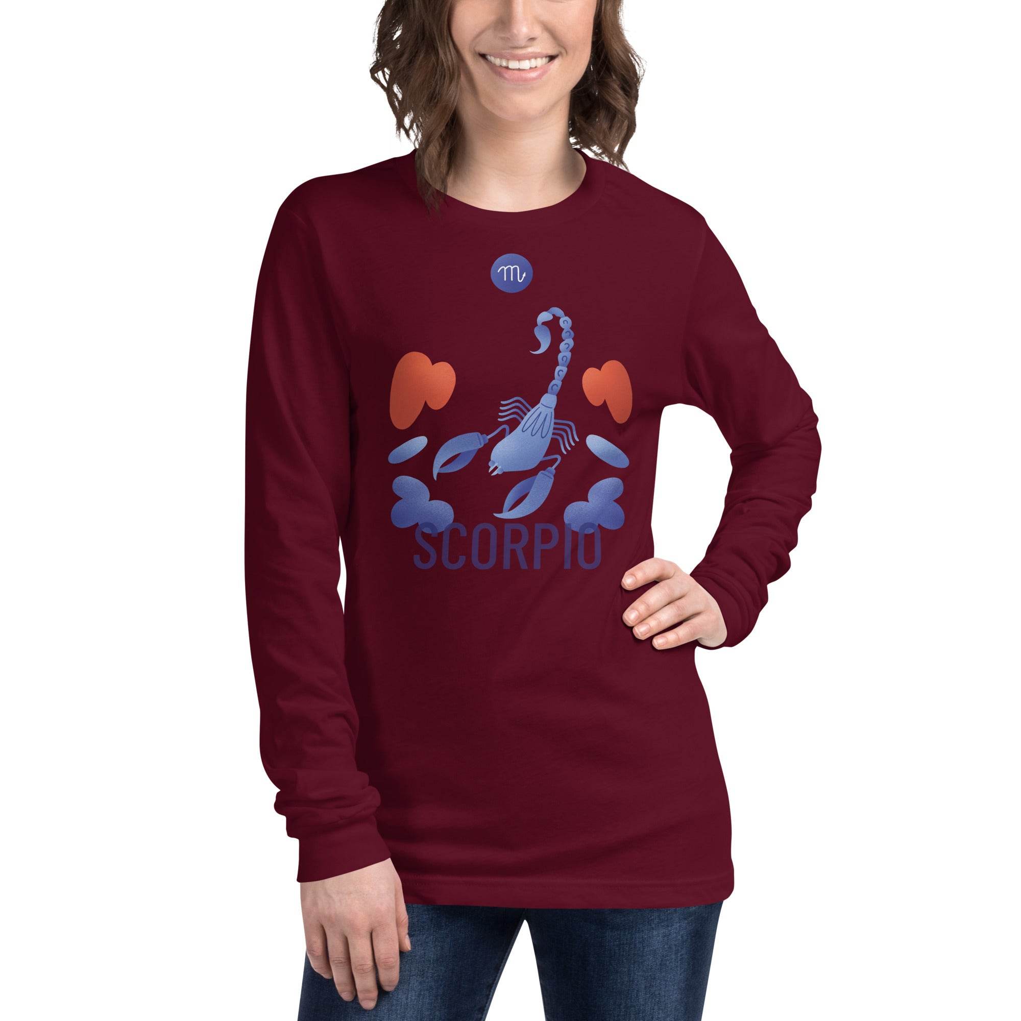 Scorpio Unisex Long Sleeve Tee - Raw Edition -