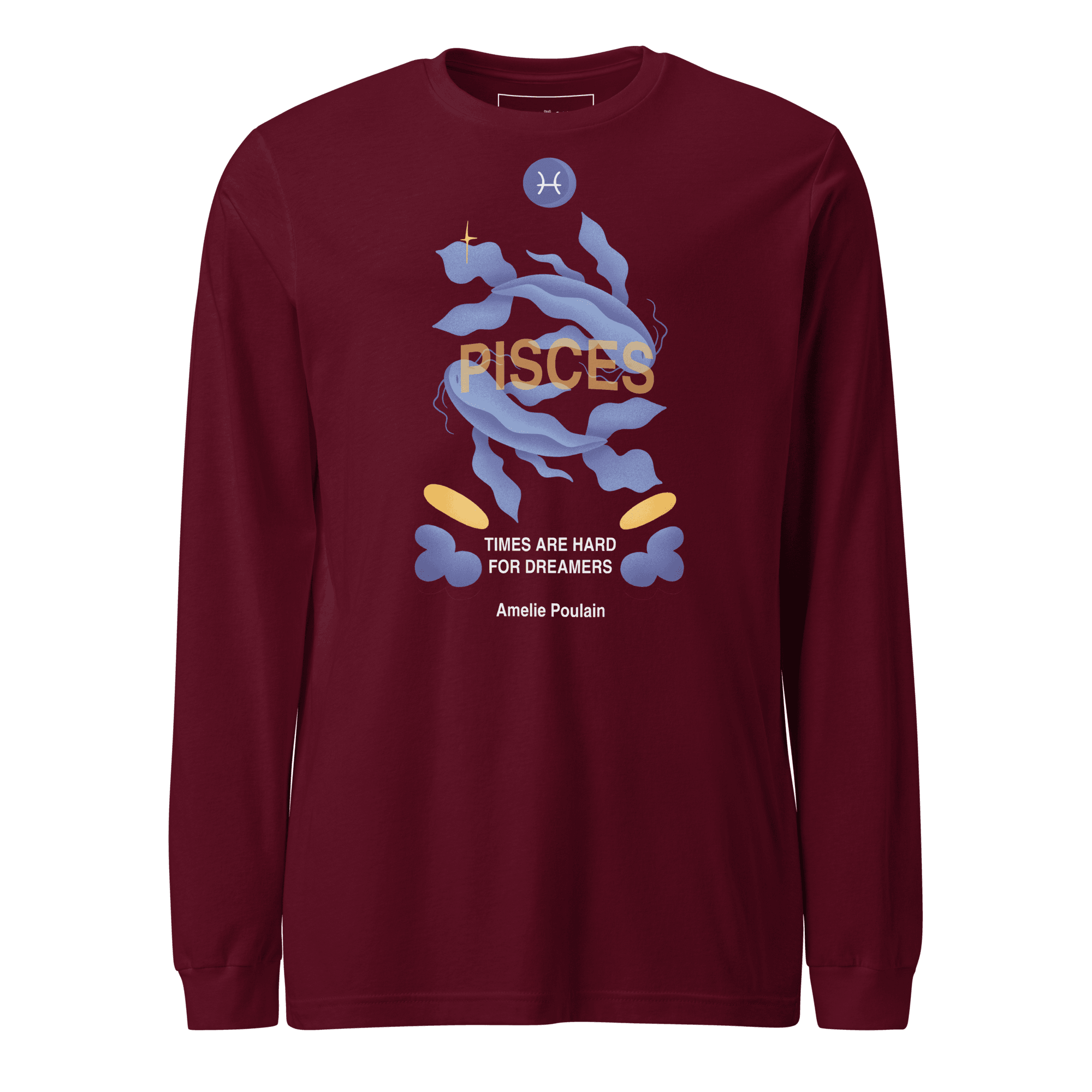 Pisces Unisex Long Sleeve Tee - Amelie Poulain Edition -