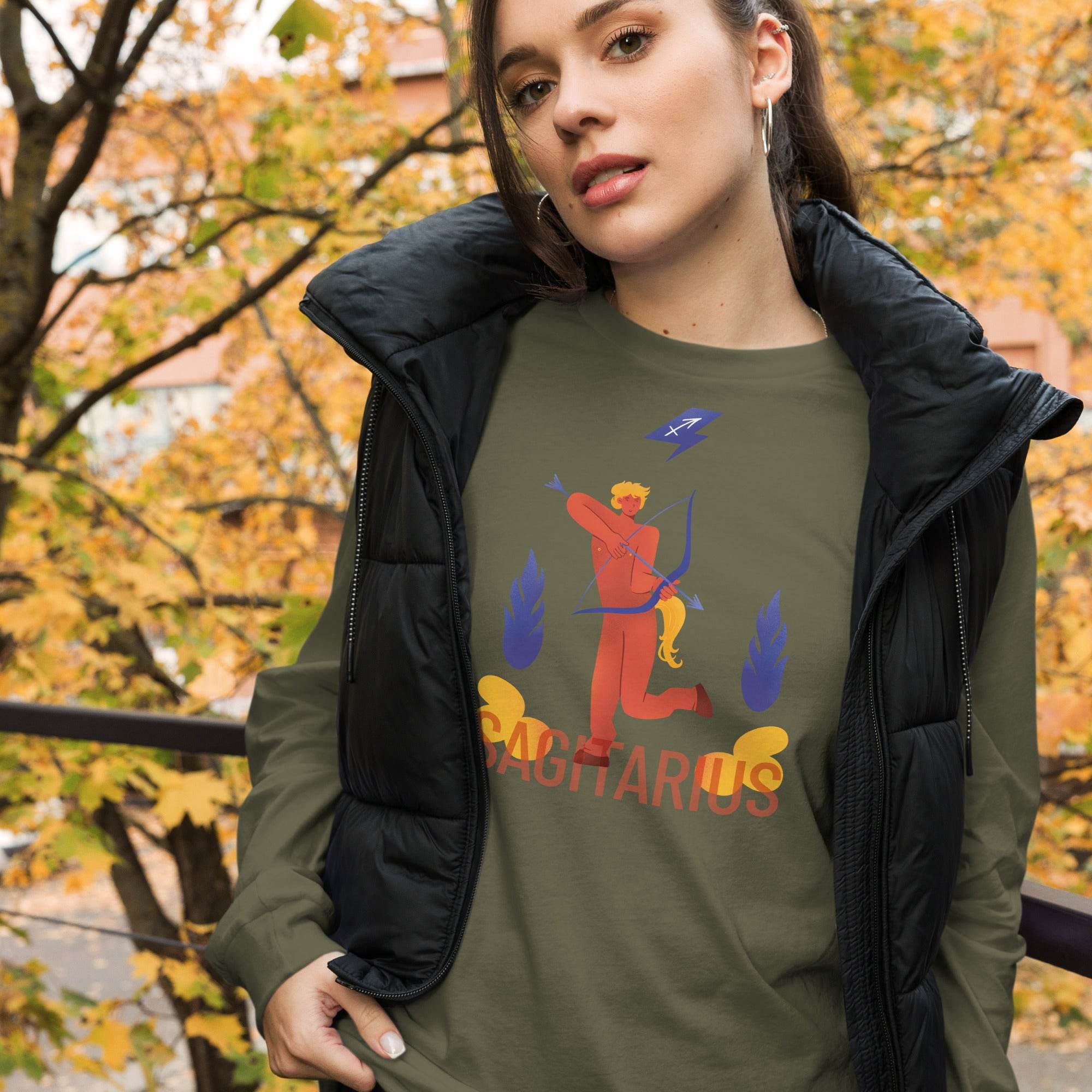 Sagittarius Unisex Long Sleeve Tee - Raw Edition -