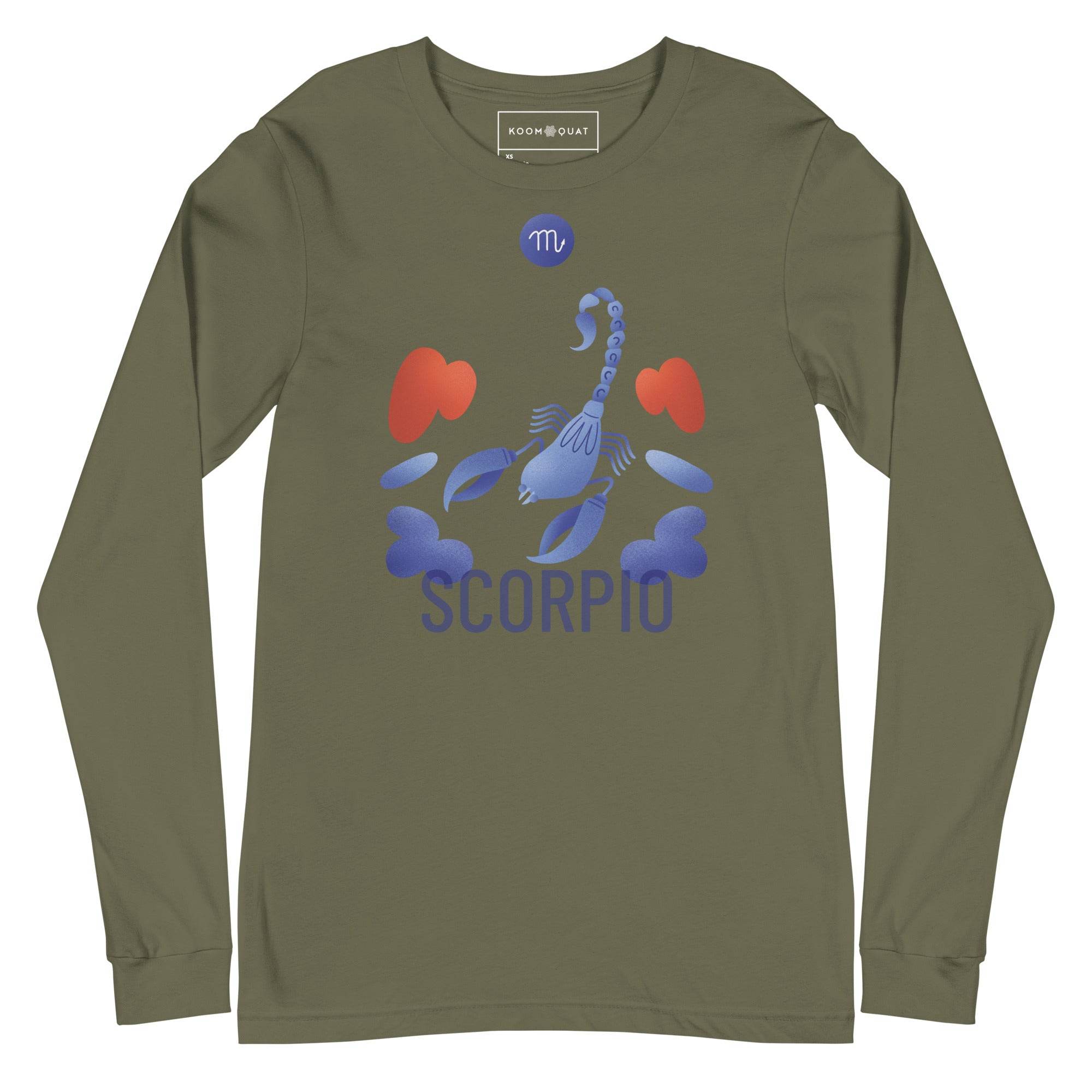 Scorpio Unisex Long Sleeve Tee - Raw Edition -