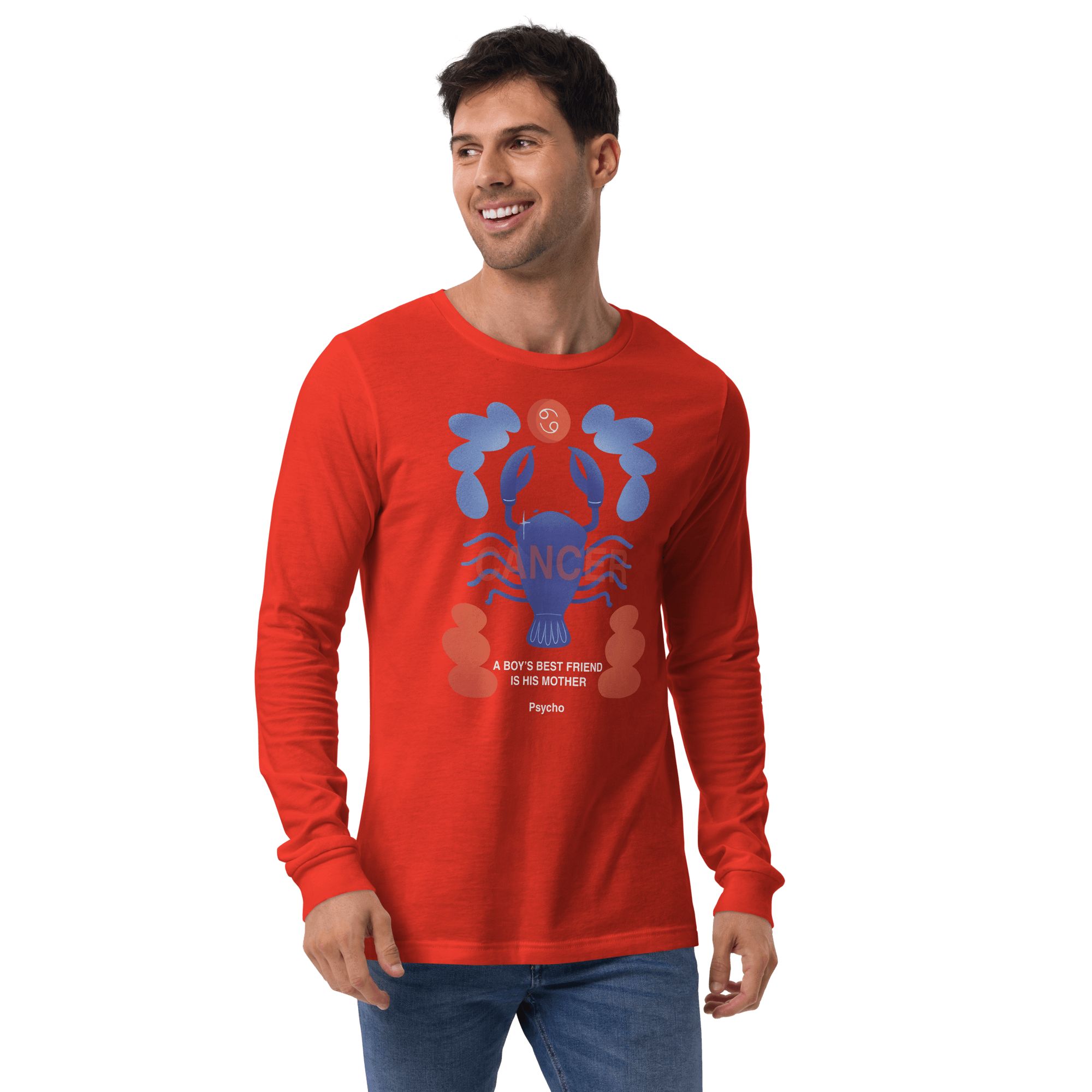 Cancer Unisex Long Sleeve Tee Psycho Edition -