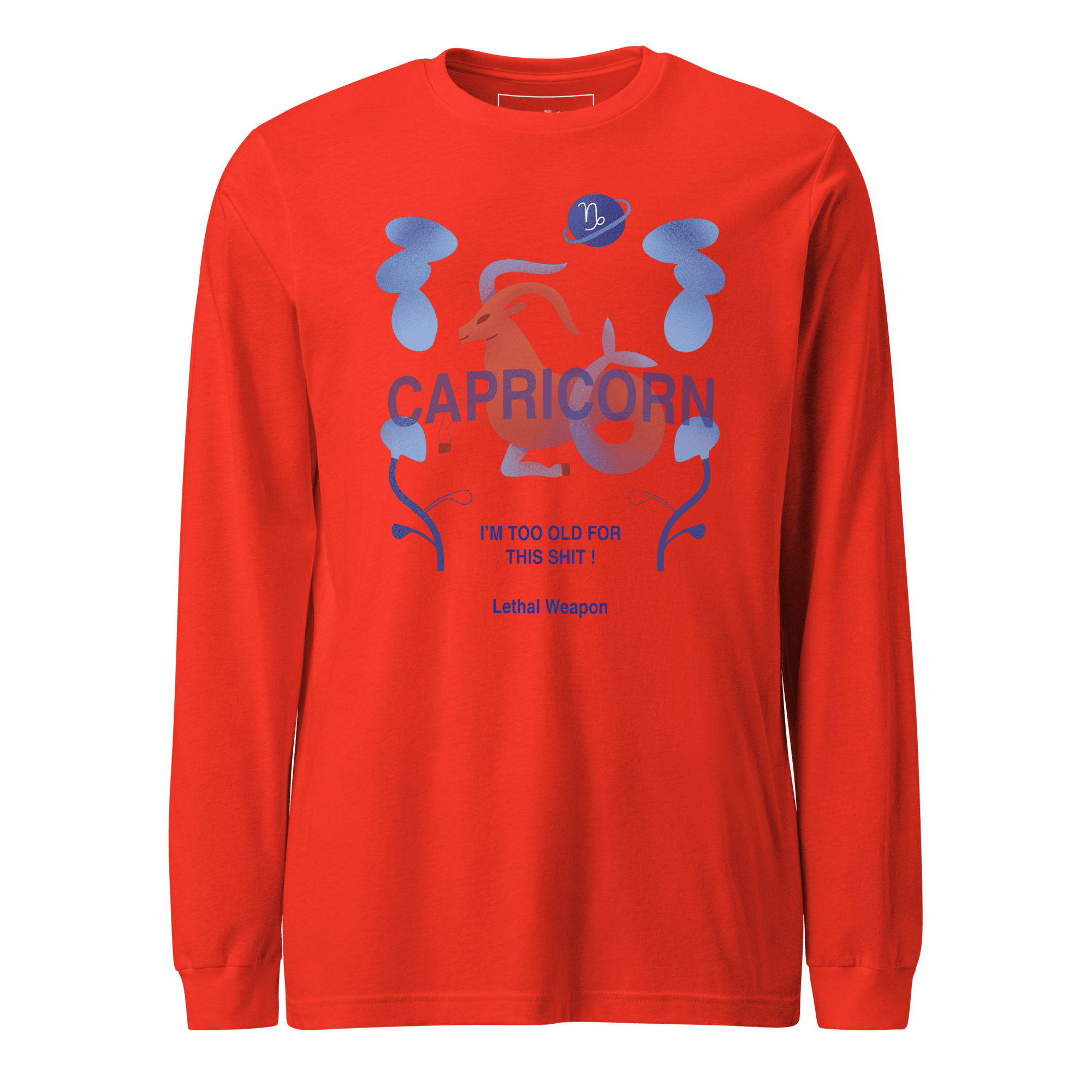 Capricorn Unisex Long Sleeve Tee - Lethal Weapon Edition -