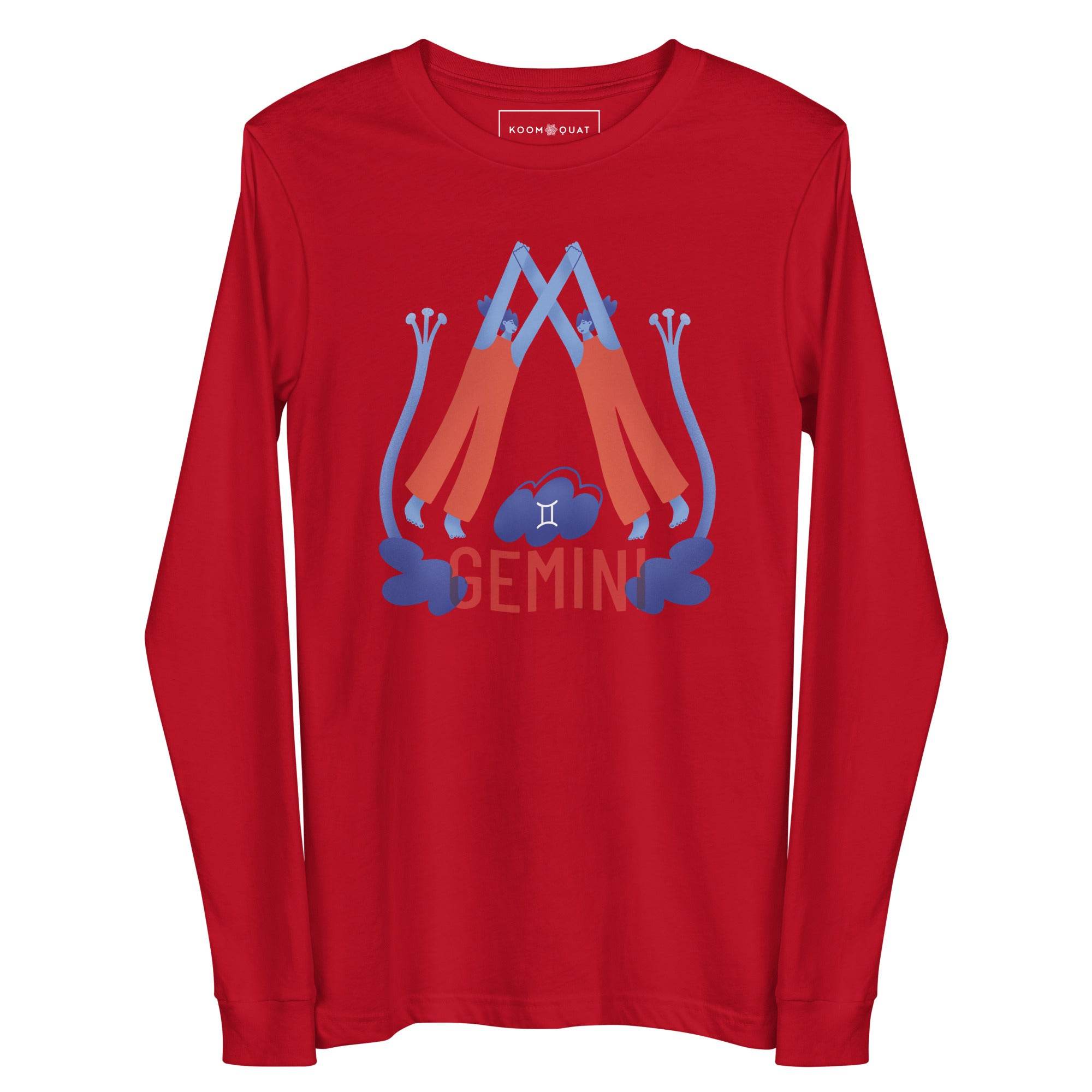 Gemini Unisex Long Sleeve Tee - Raw Edition -
