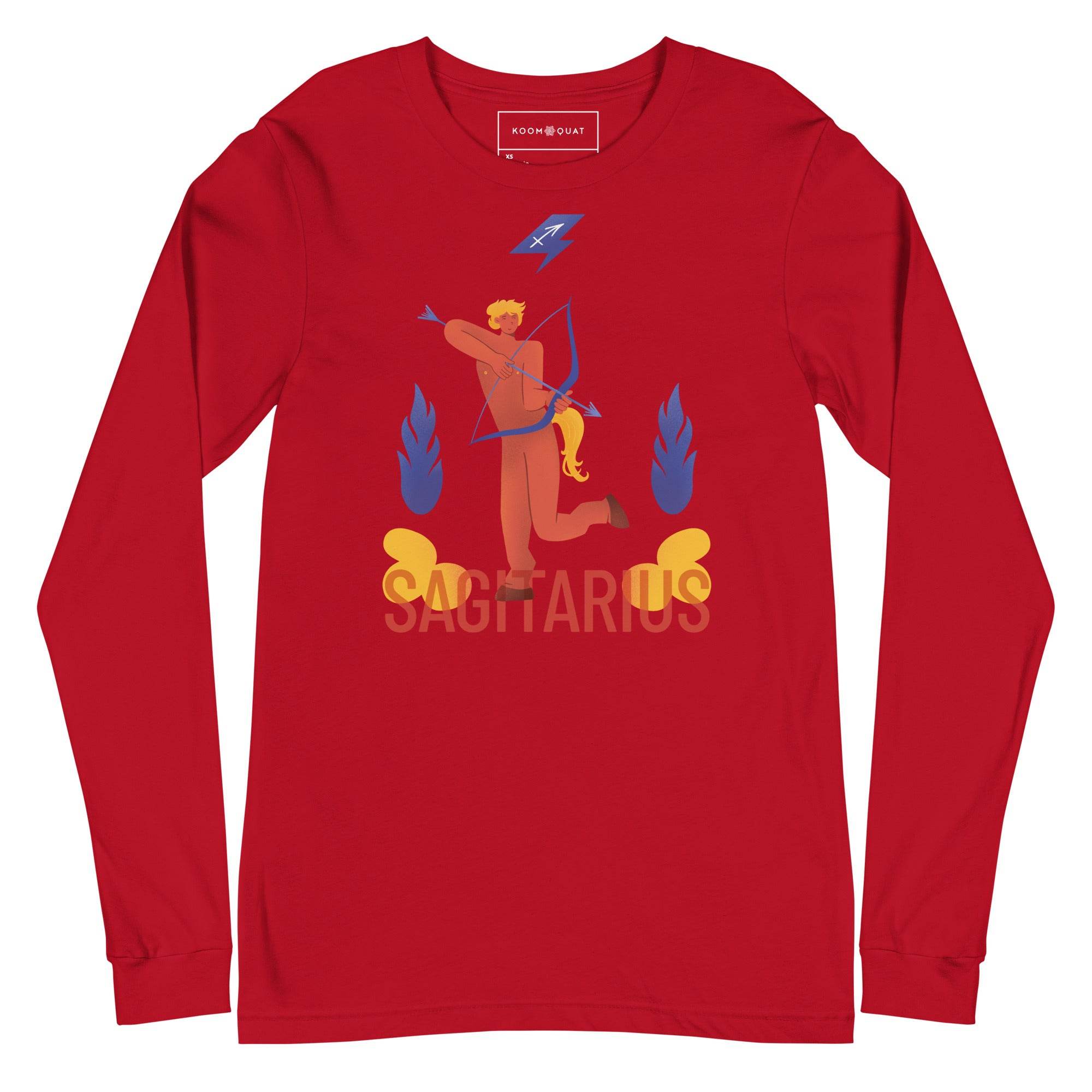Sagittarius Unisex Long Sleeve Tee - Raw Edition -