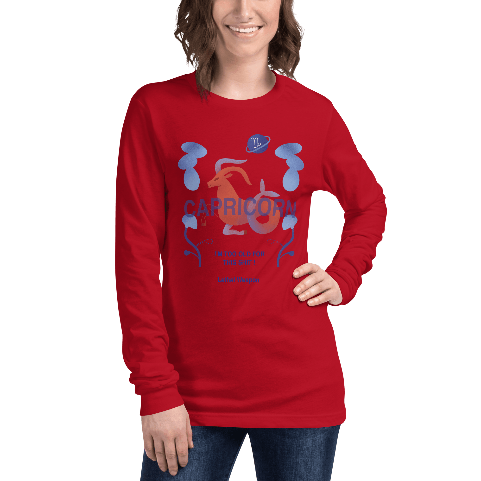Capricorn Unisex Long Sleeve Tee - Lethal Weapon Edition -