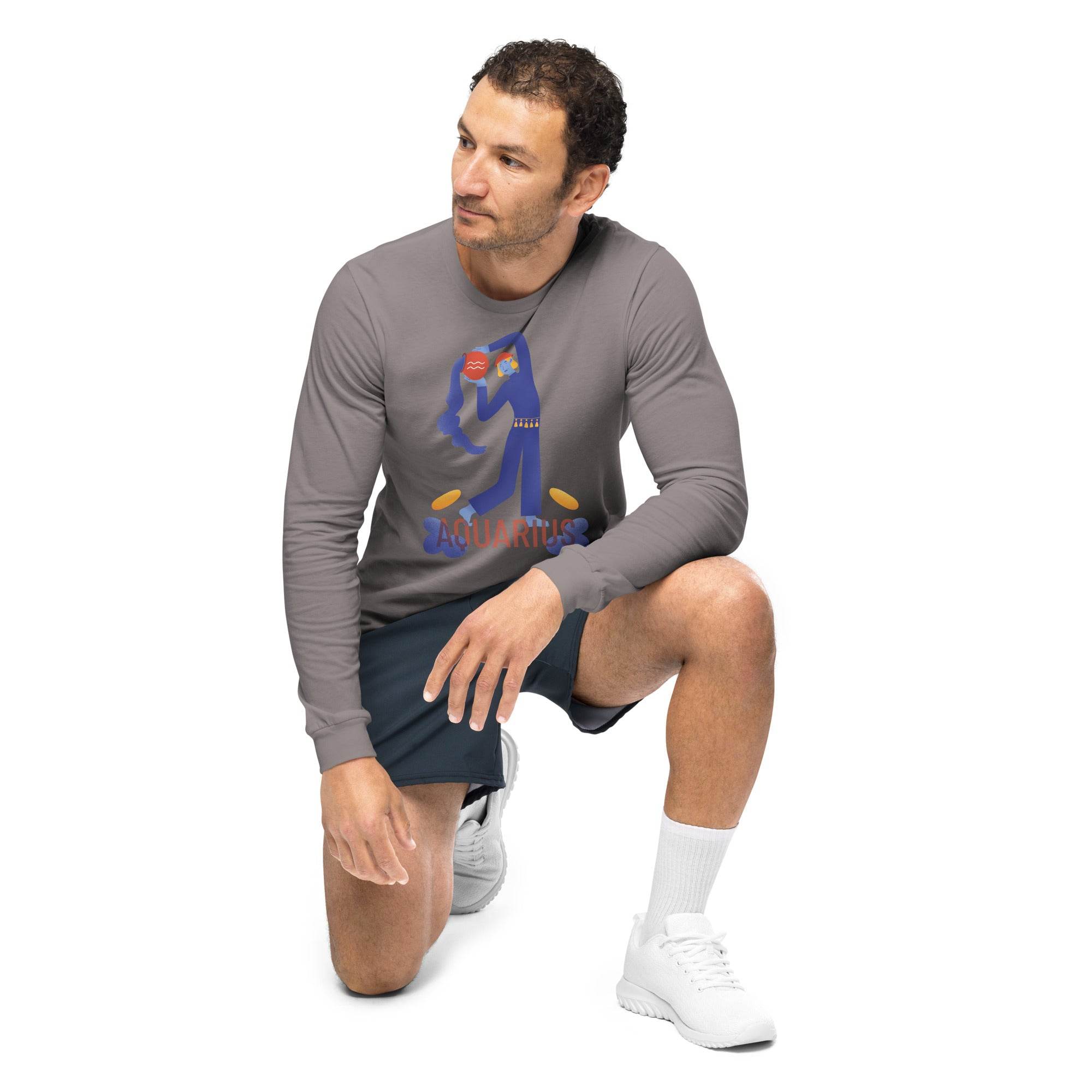 Aquarius Unisex Long Sleeve Tee - Raw Edition -