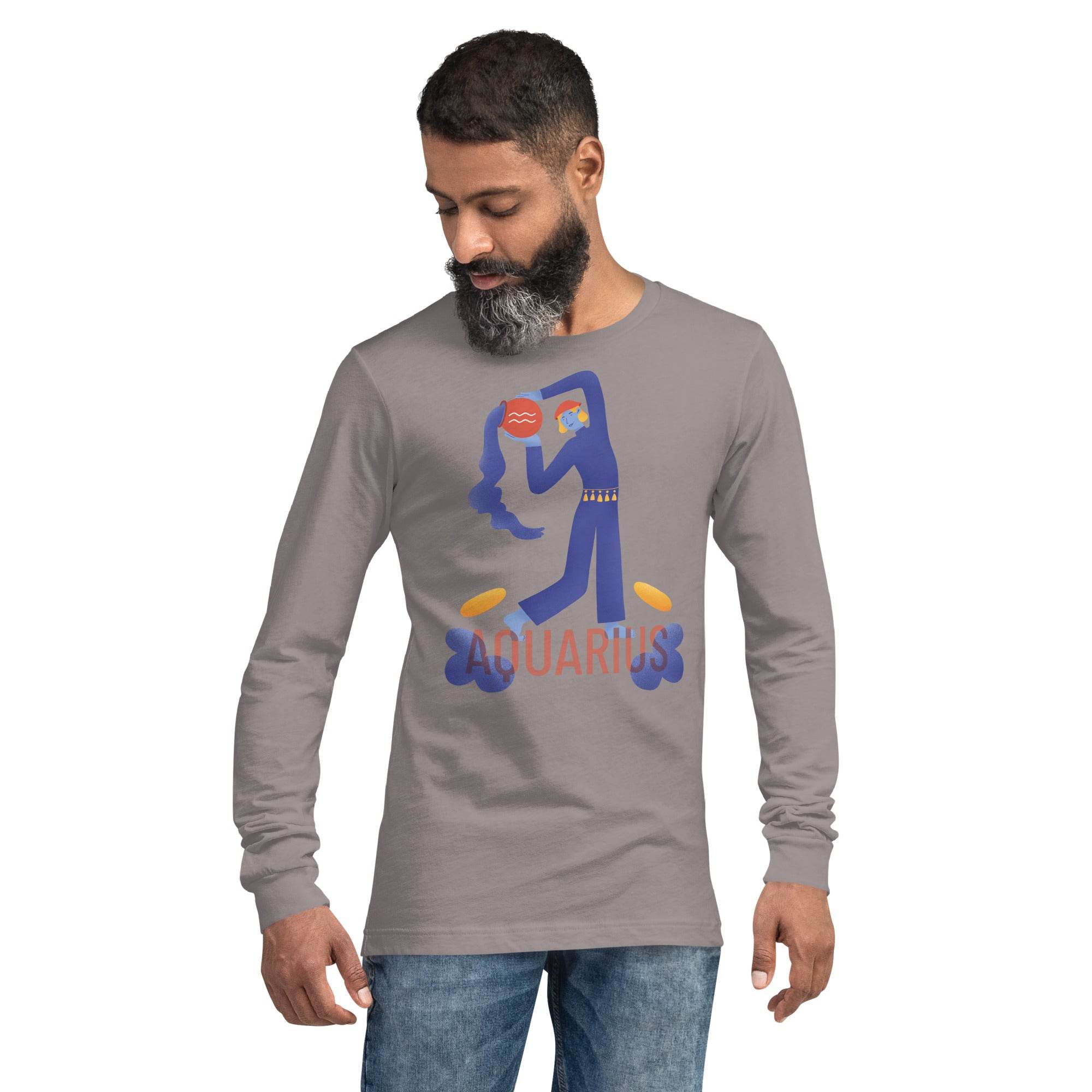 Aquarius Unisex Long Sleeve Tee - Raw Edition -