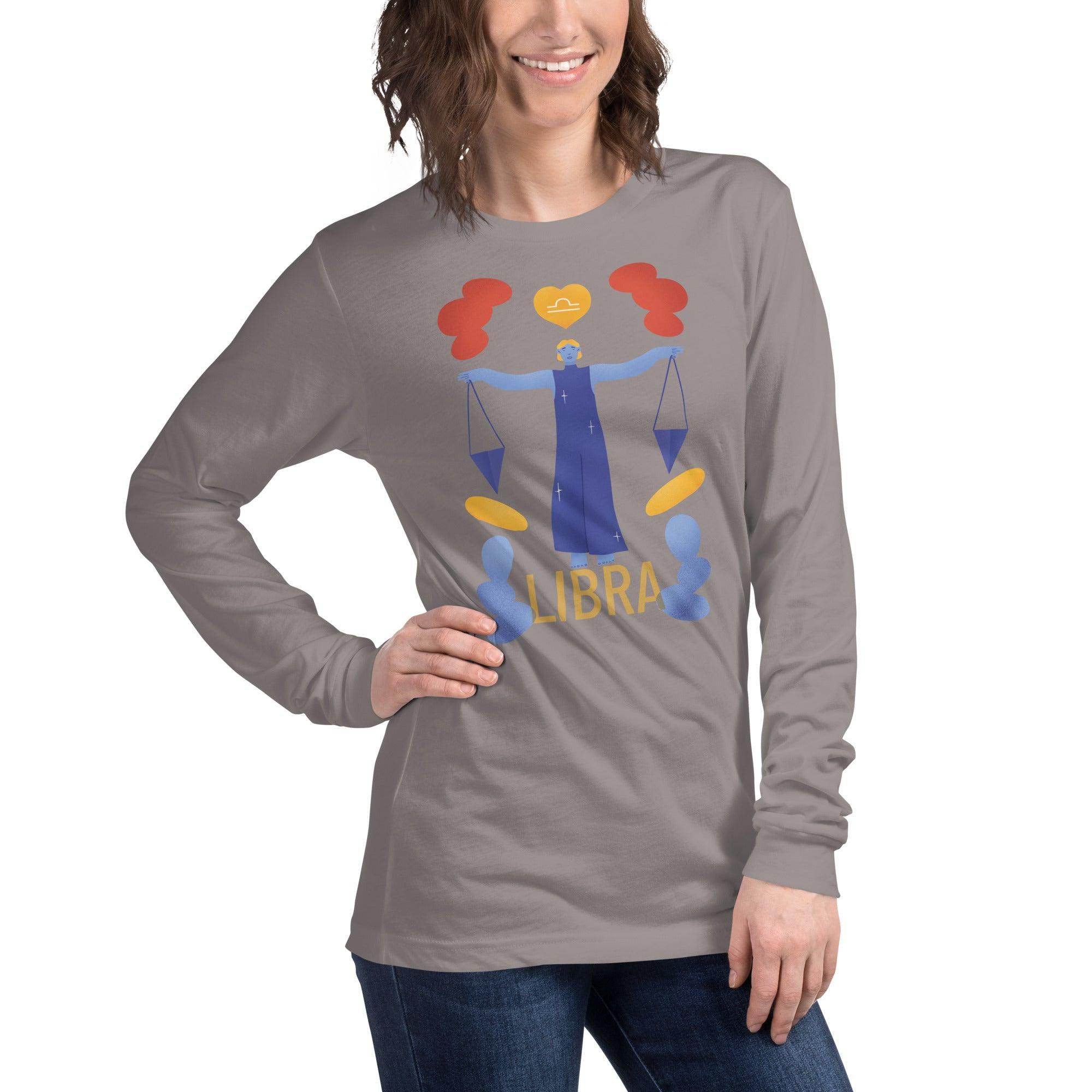 Libra Unisex Long Sleeve Tee - Raw Edition -