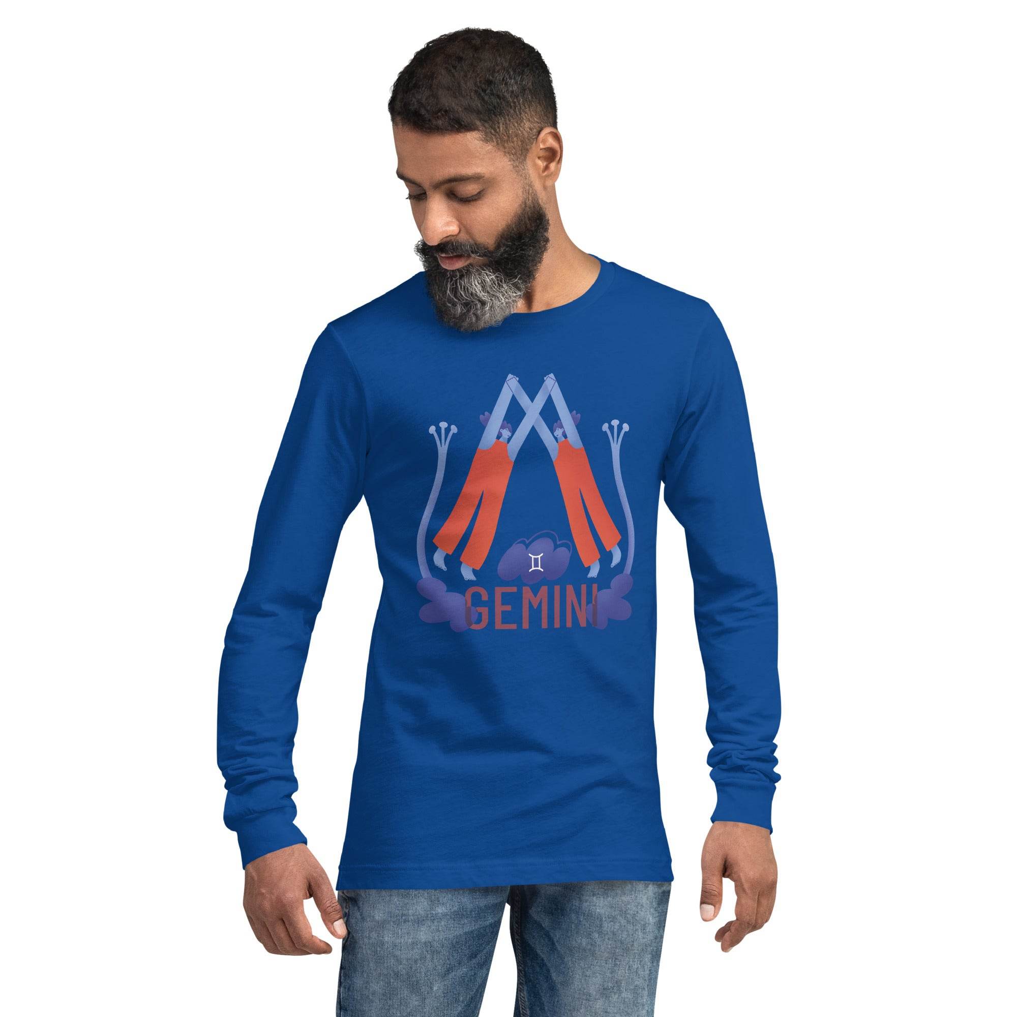 Gemini Unisex Long Sleeve Tee - Raw Edition -