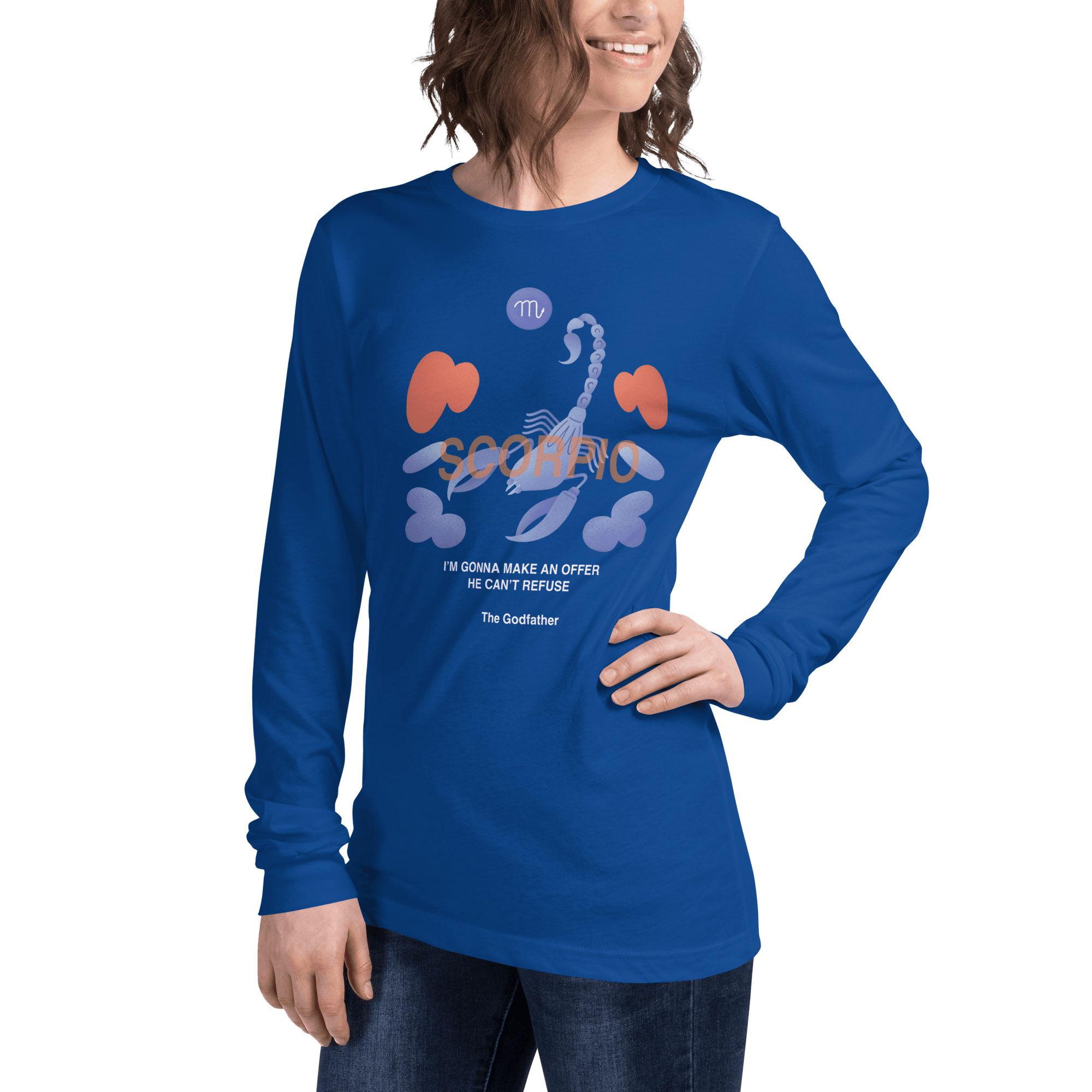 Scorpio Unisex Long Sleeve Tee - Godfather B Edition -