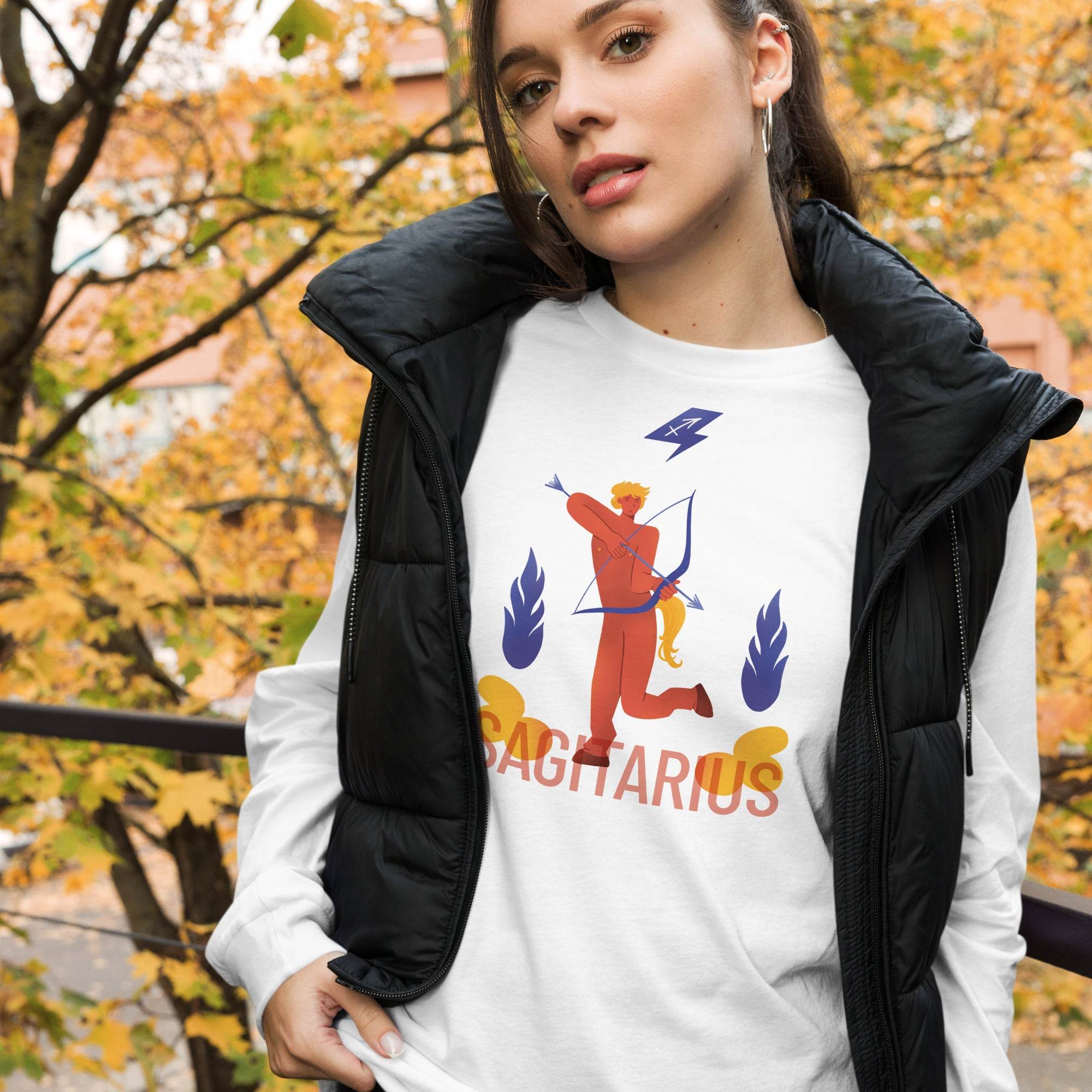 Sagittarius Unisex Long Sleeve Tee - Raw Edition -