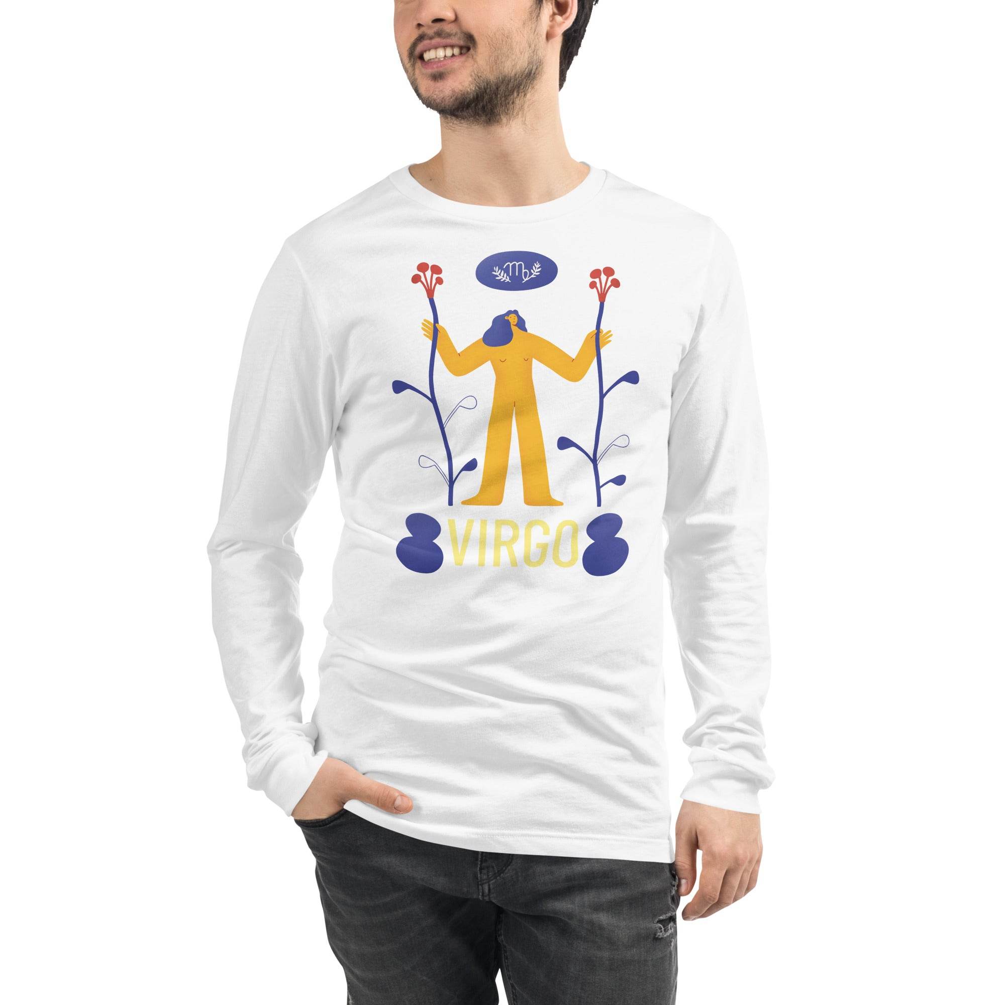 Virgo Unisex Long Sleeve Tee - Raw Edition -