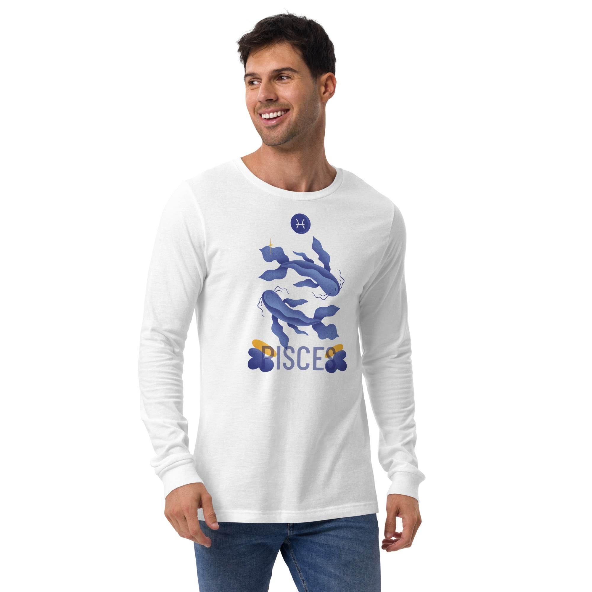 Pisces Unisex Long Sleeve Tee - Raw Edition -