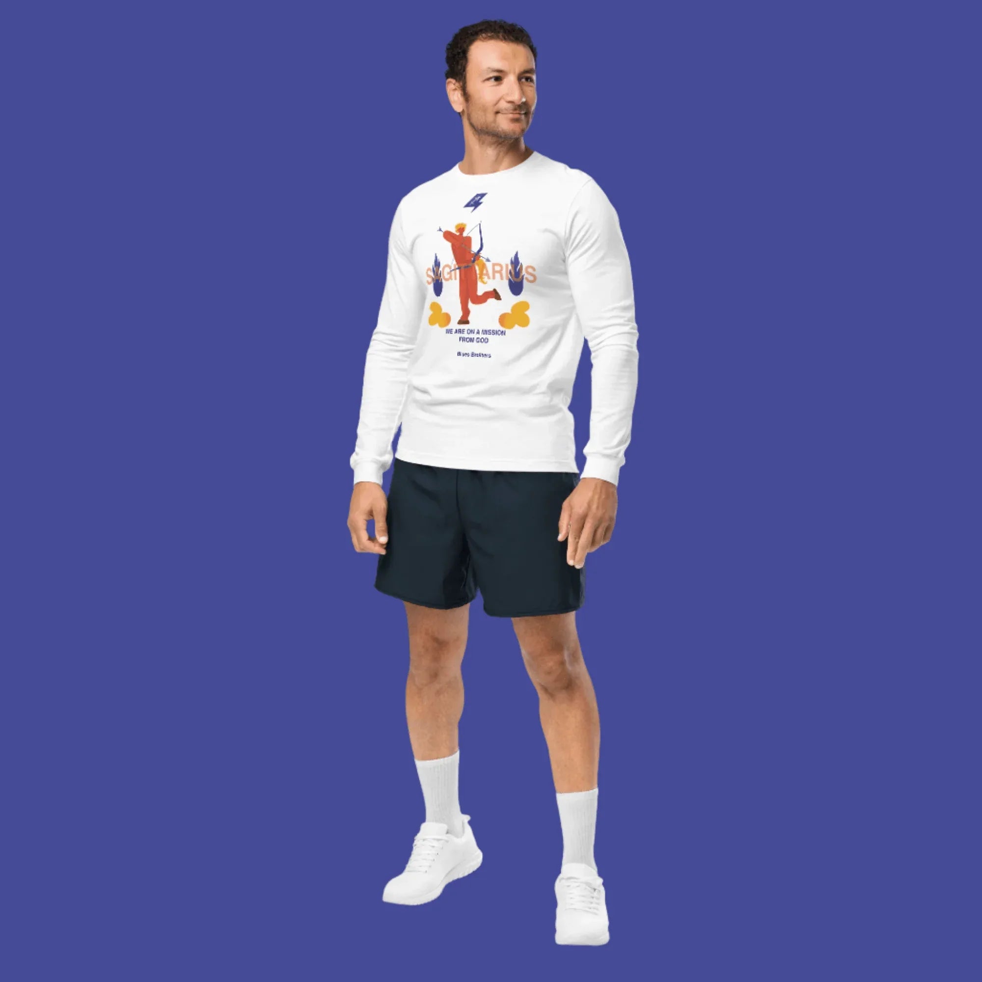 Sagittarius Unisex Long Sleeve Tee - The Blues Brothers Edition - KOOMQUAT