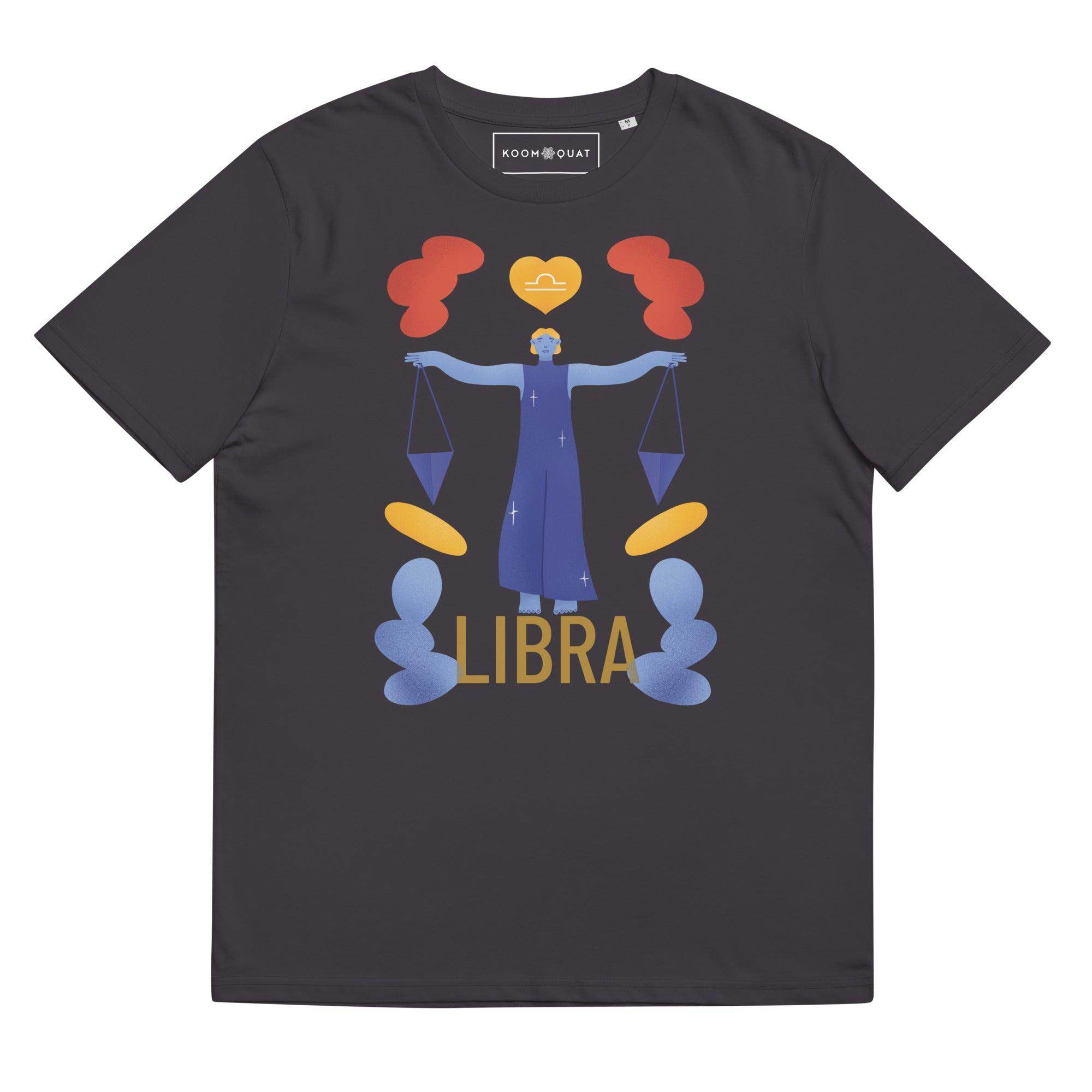 Libra Unisex Organic Cotton T-Shirt - Raw Edition -