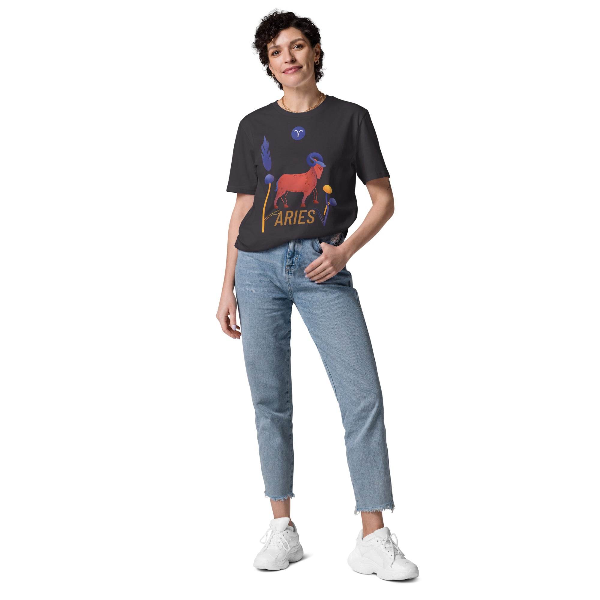 Aries Unisex Organic Cotton T-Shirt Raw -