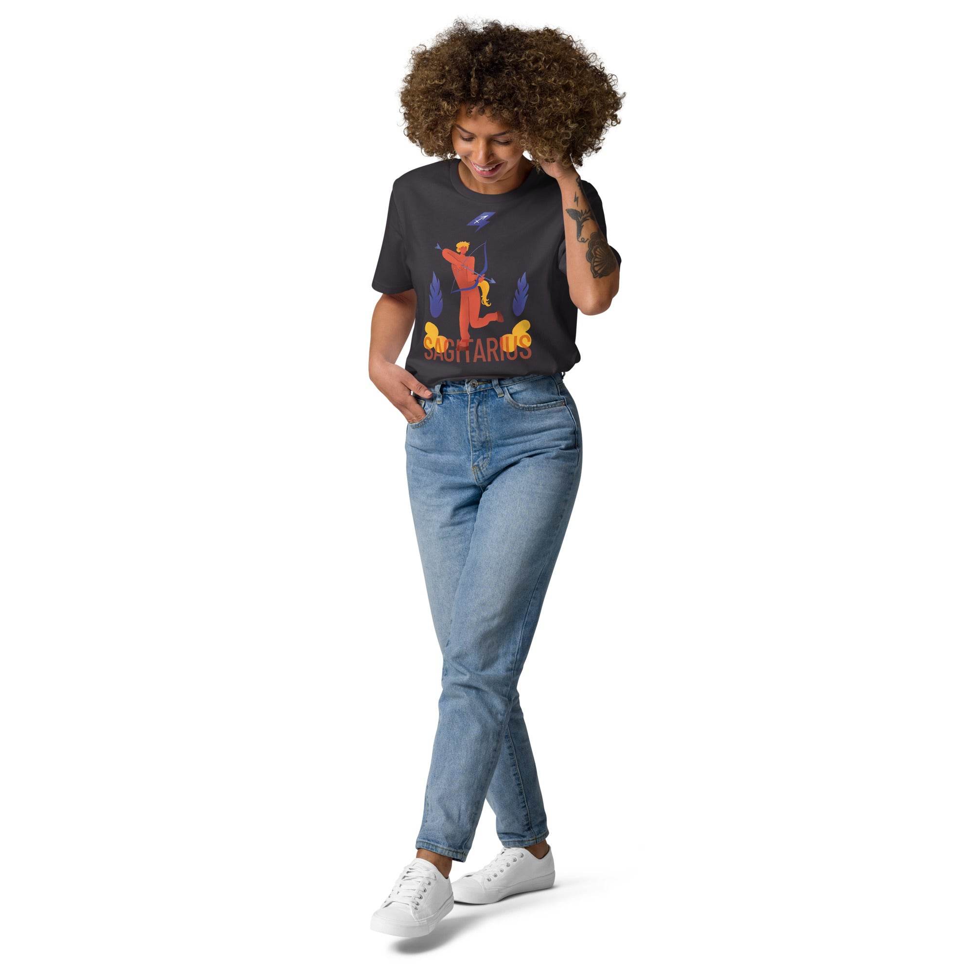 Sagittarius Unisex Organic Cotton T-Shirt - Raw Edition -