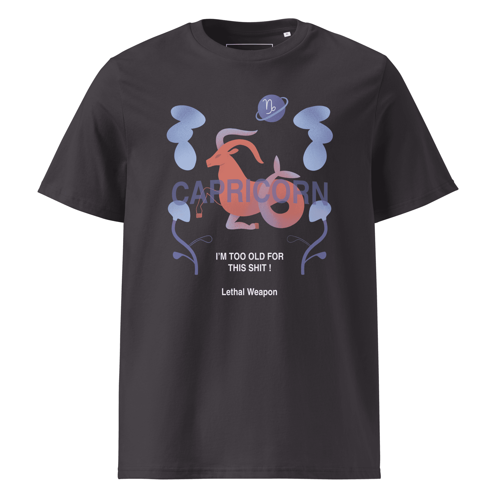 Capricorn Unisex Organic Cotton T-Shirt - Lethal Weapon Edition -
