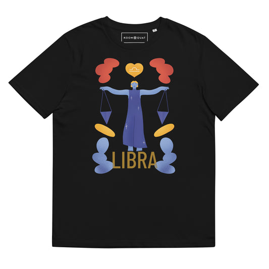 LIBRA t-shirt manche courte raw