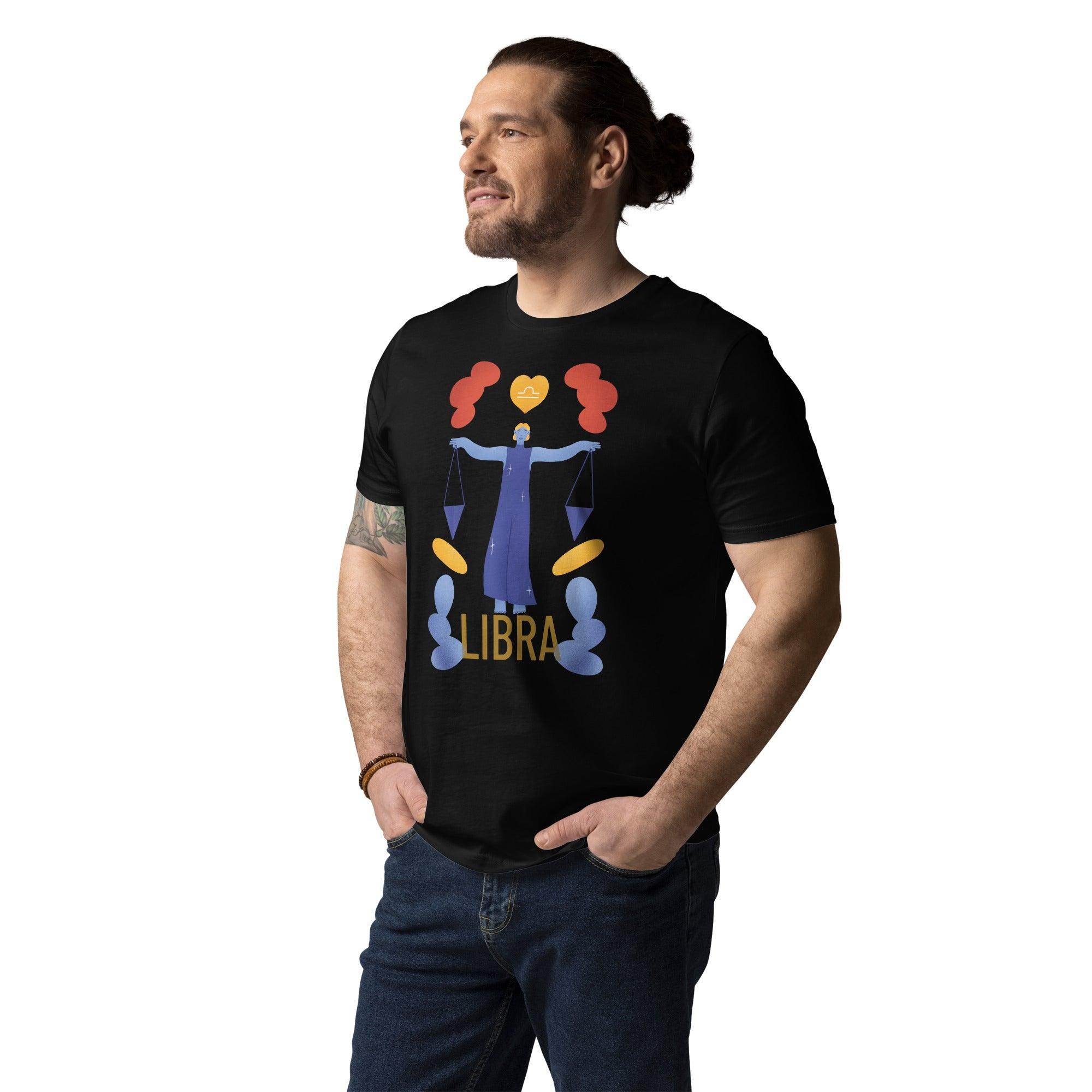 Libra Unisex Organic Cotton T-Shirt - Raw Edition -