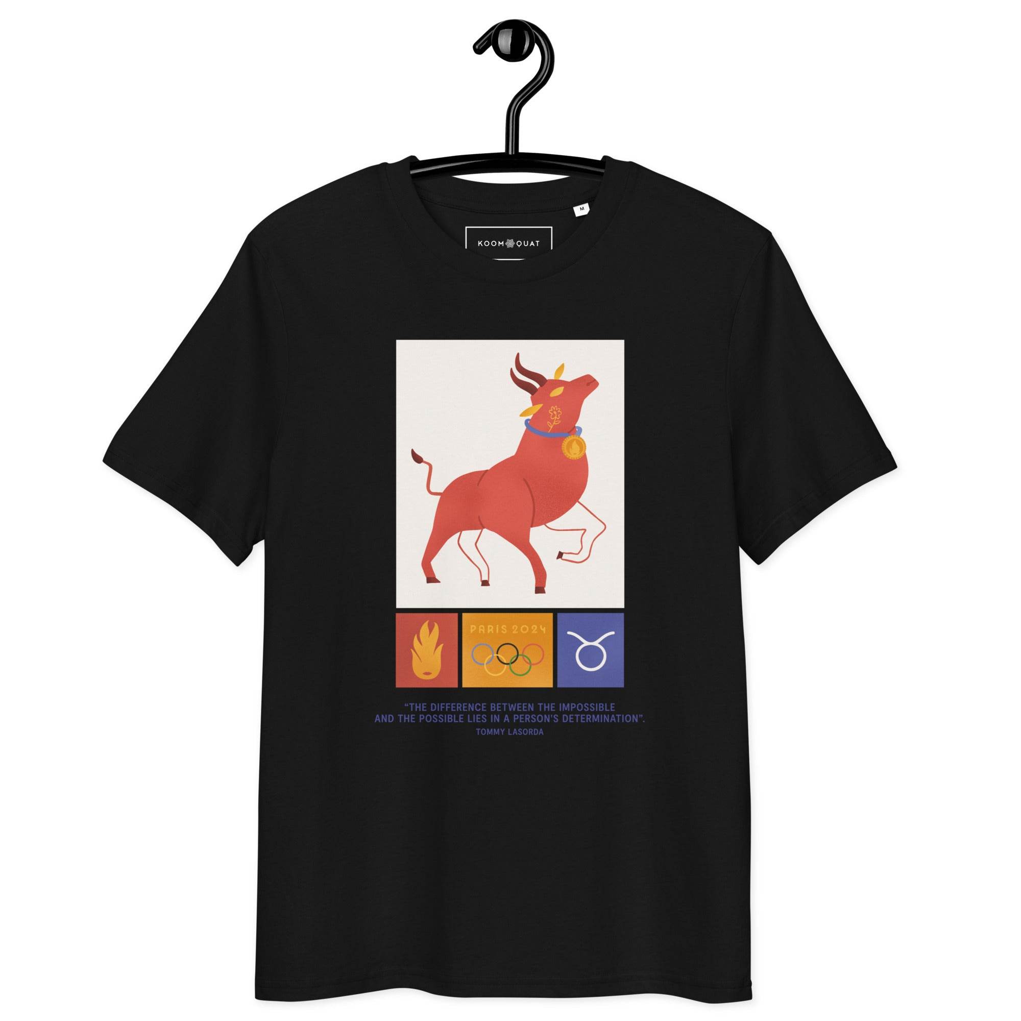 Unisex organic cotton t-shirt JO 2024 TAURUS -