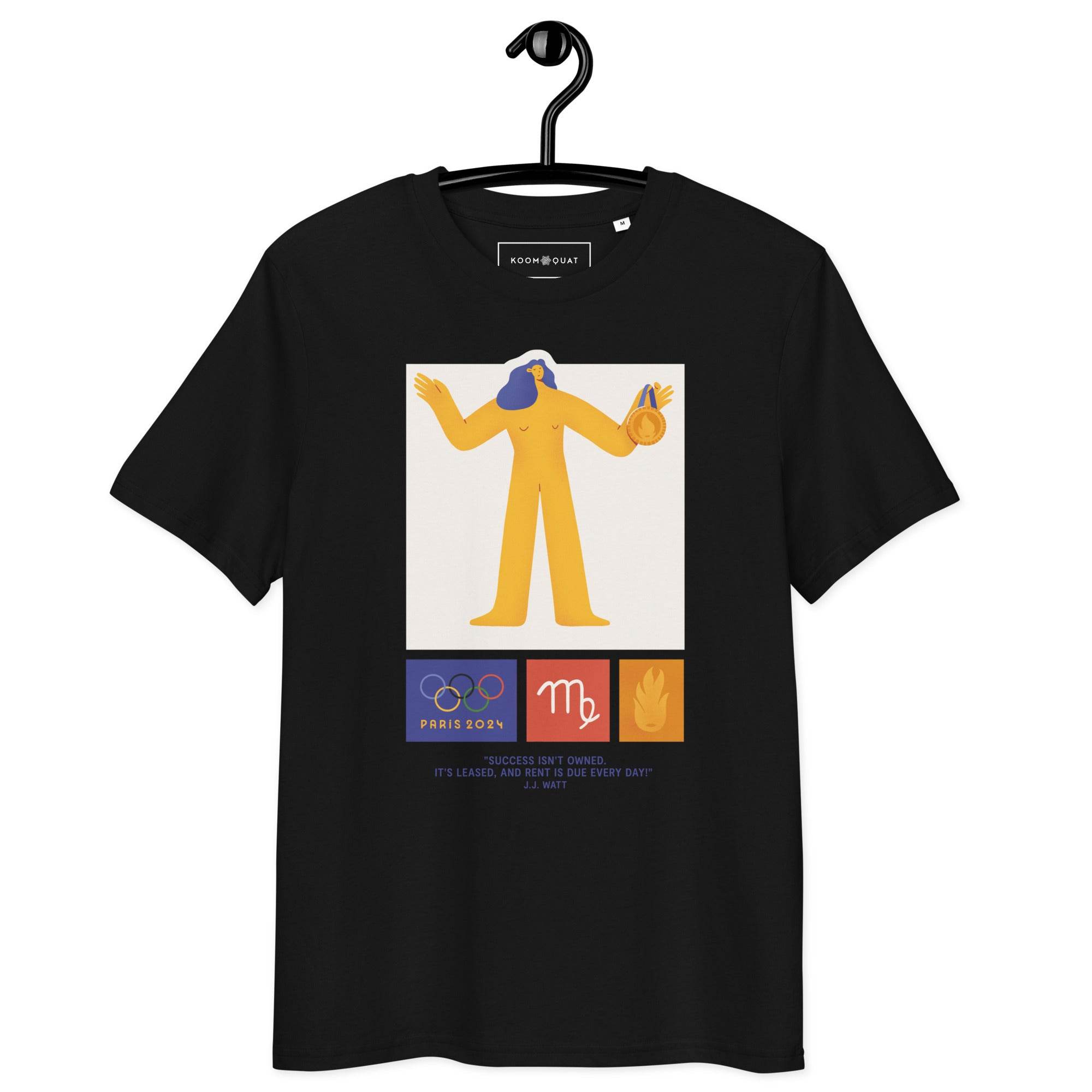 Unisex organic cotton t-shirt JO 2024 VIRGO -