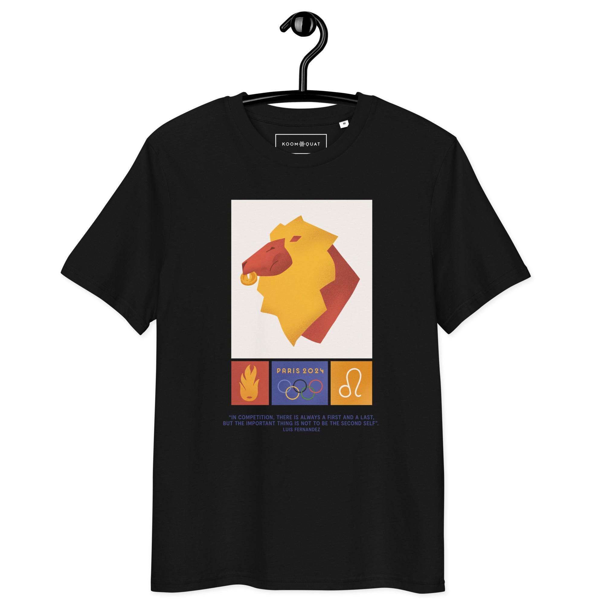 Unisex organic cotton t-shirt JO 2024 LEO -