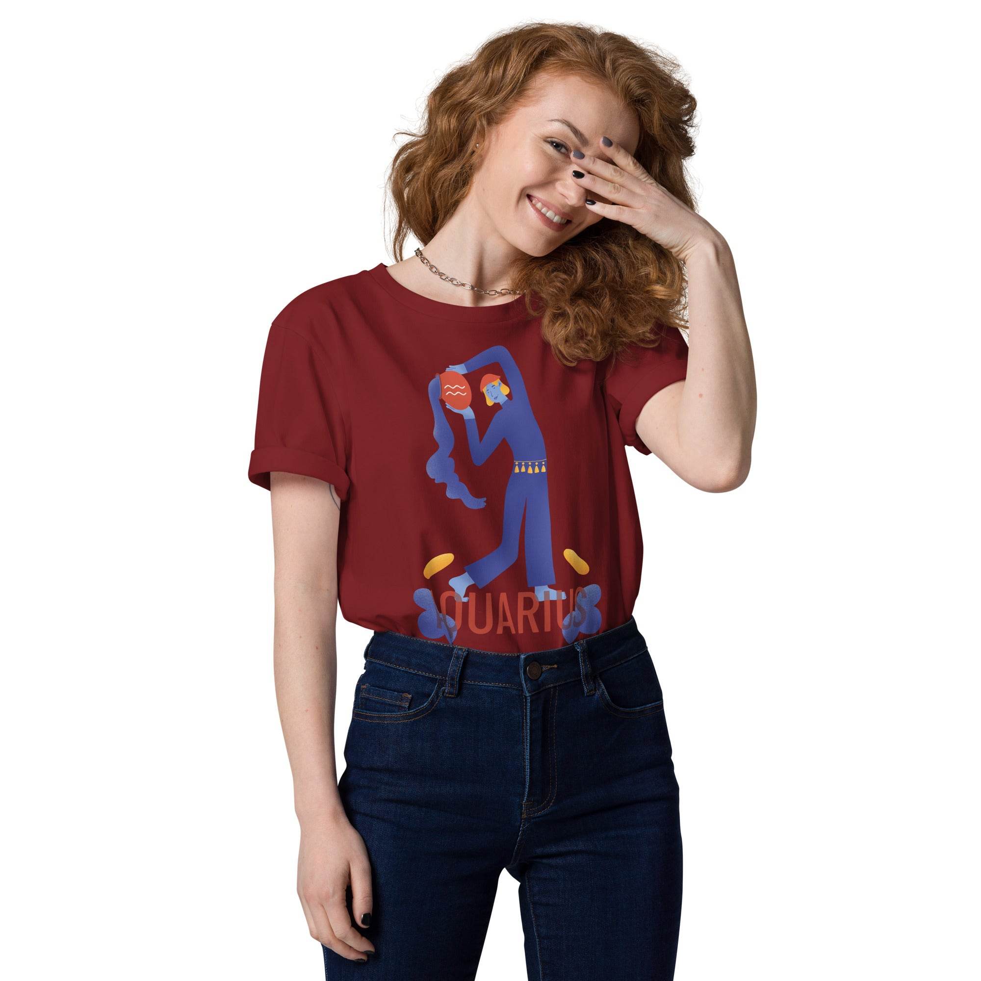 Aquarius Unisex Organic Cotton T-Shirt - Raw Edition -