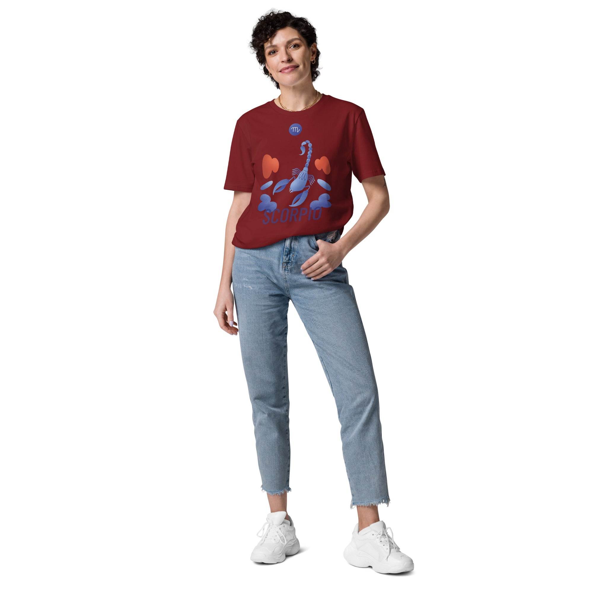 Scorpio Unisex Organic Cotton T-Shirt - Raw Edition -