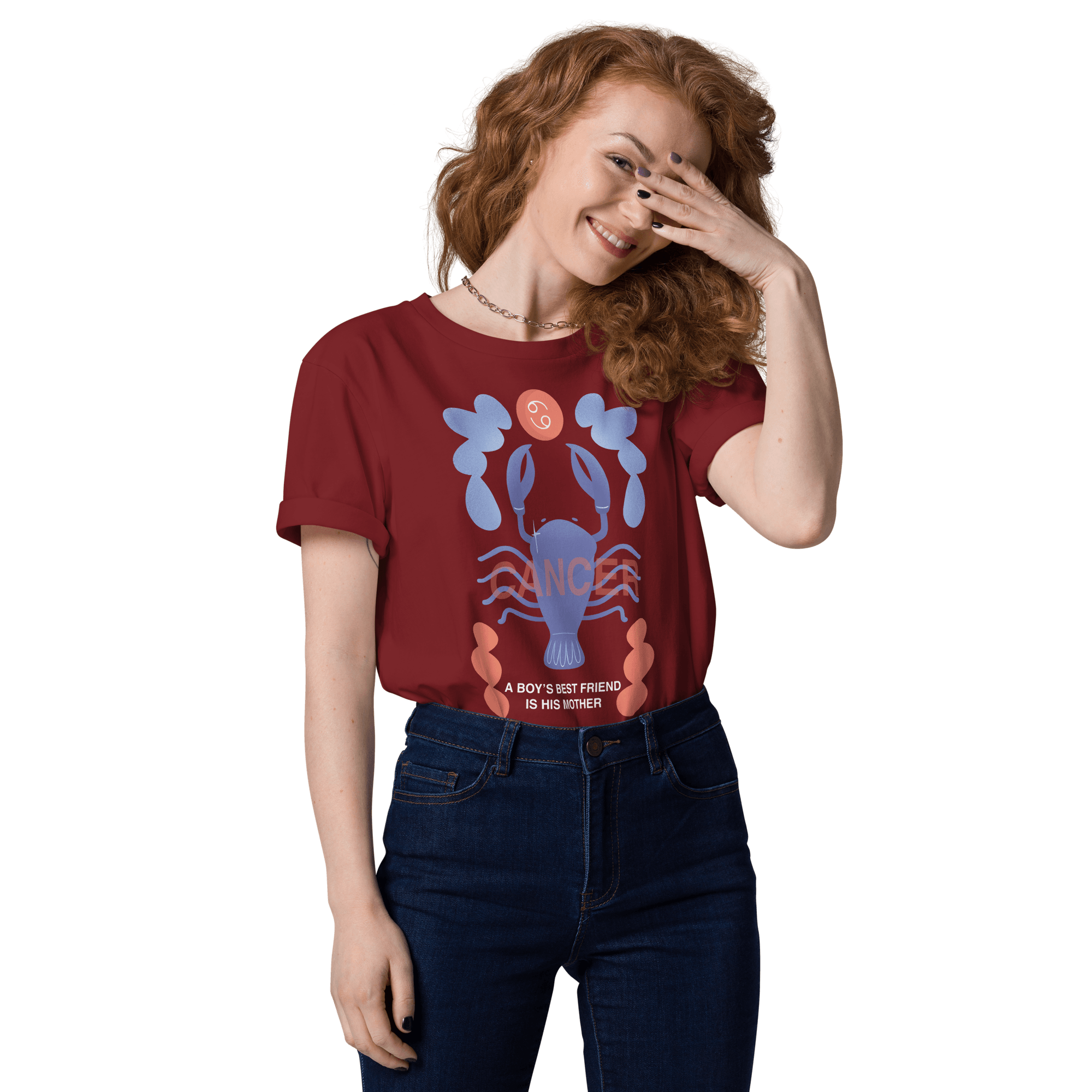Cancer Unisex Organic Cotton T-Shirt - Psycho Edition -