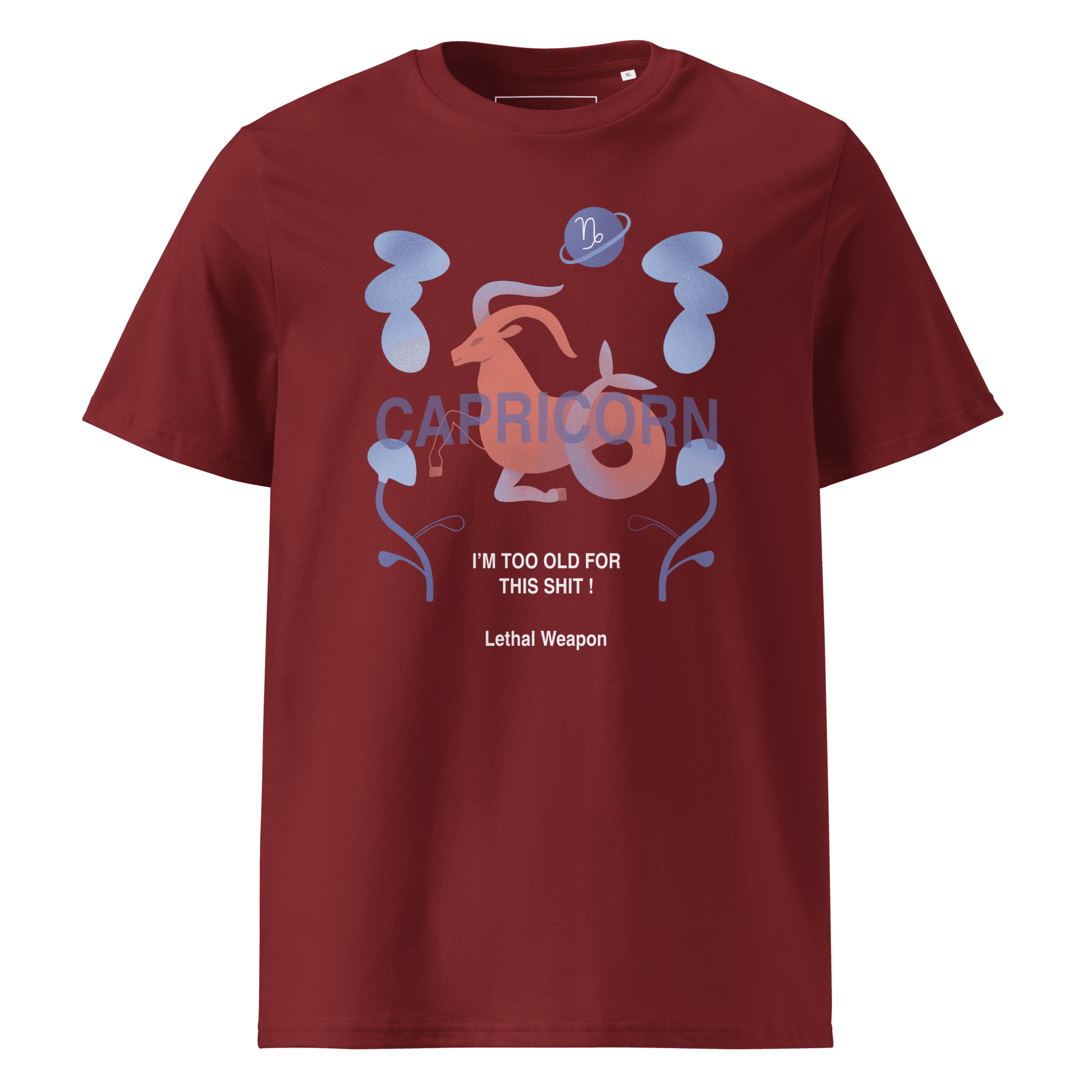 Capricorn Unisex Organic Cotton T-Shirt - Lethal Weapon Edition -