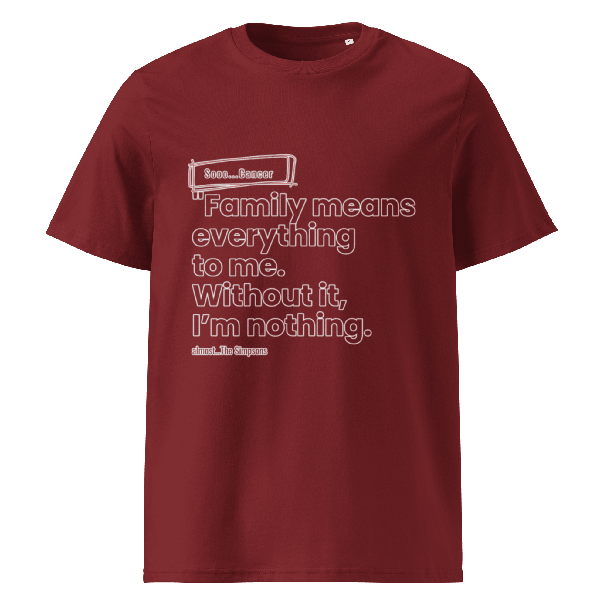 Cancer series almost The Simpsons -