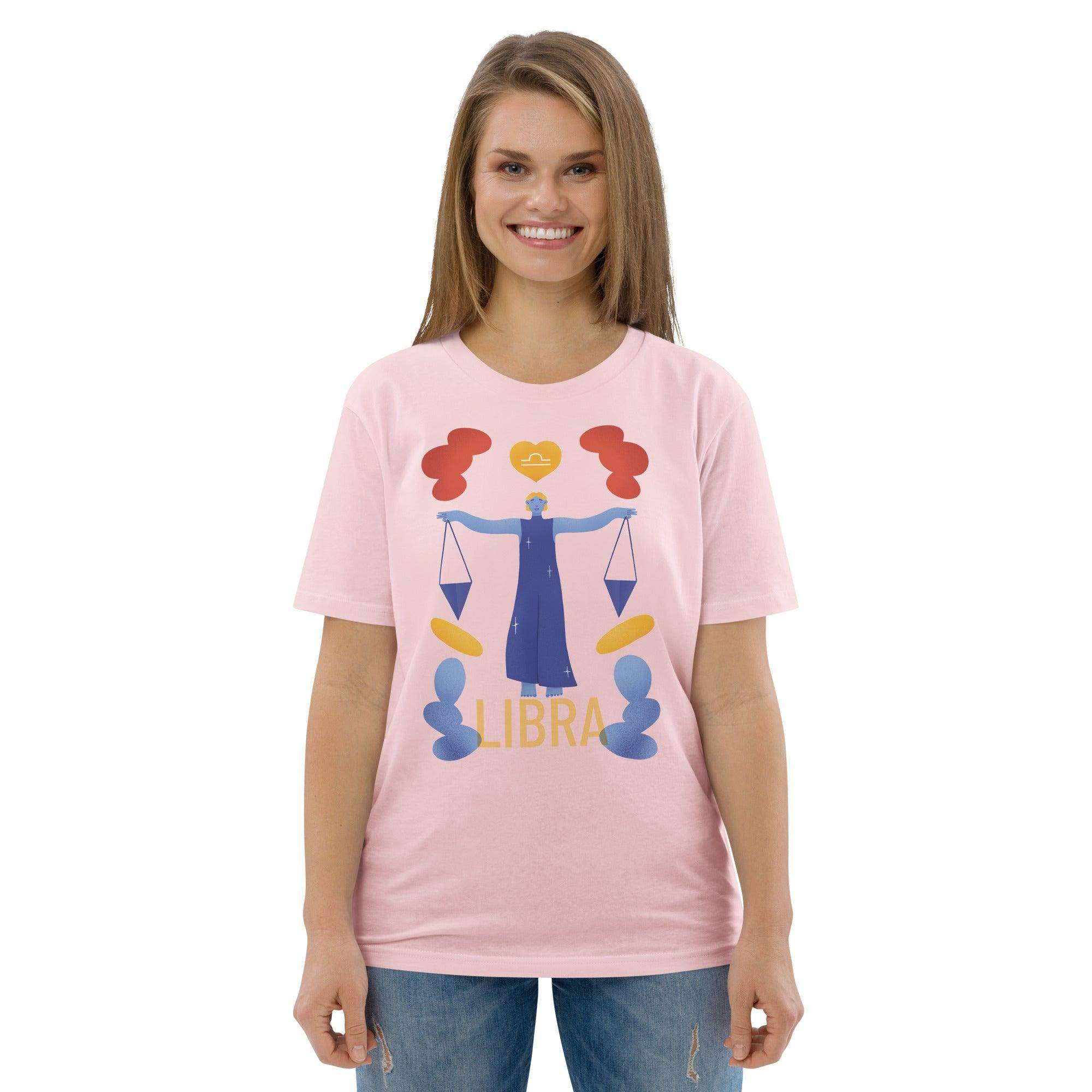 Libra Unisex Organic Cotton T-Shirt - Raw Edition -