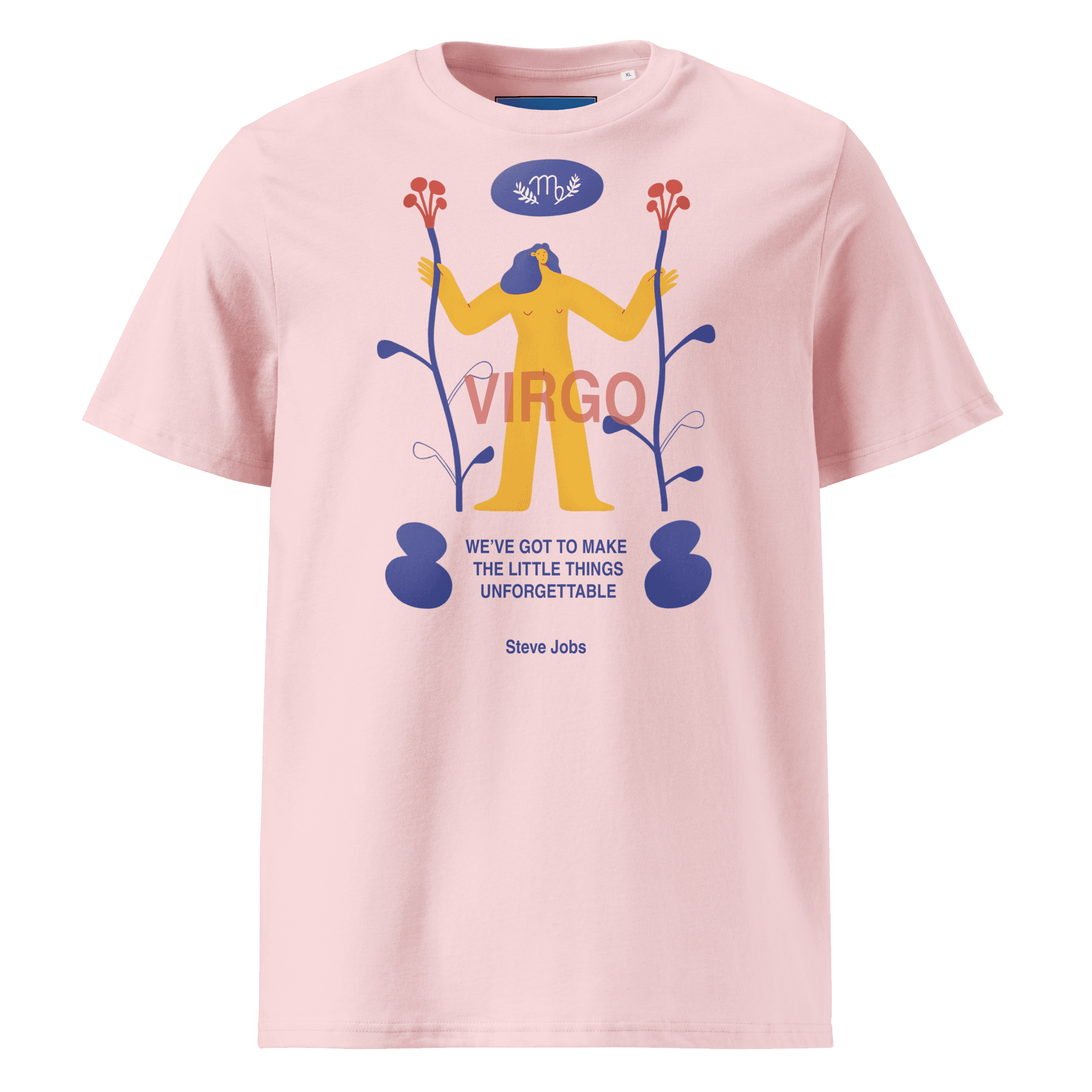 VIRGO Unisex organic cotton t-shirt Steve Jobs Edition -