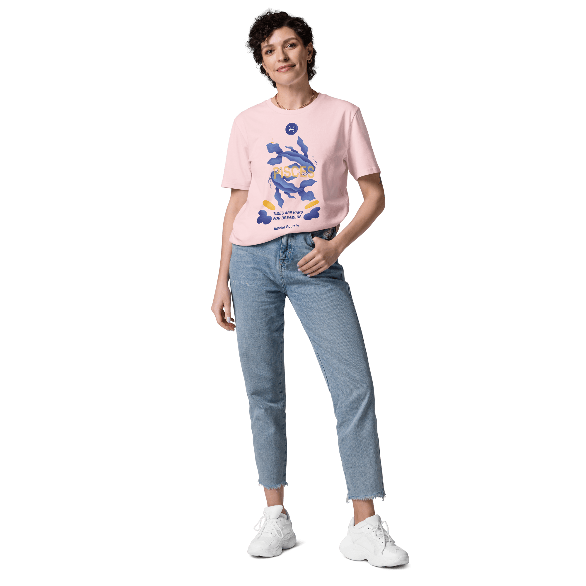 Pisces Unisex Organic Cotton T-Shirt - Amelie Poulain Edition -