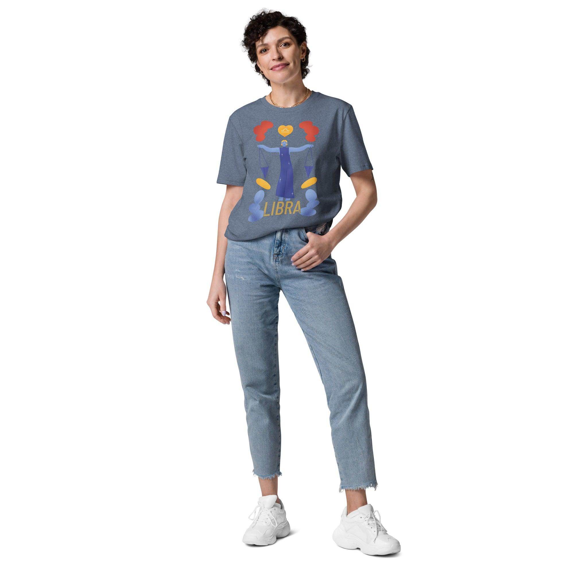 Libra Unisex Organic Cotton T-Shirt - Raw Edition -