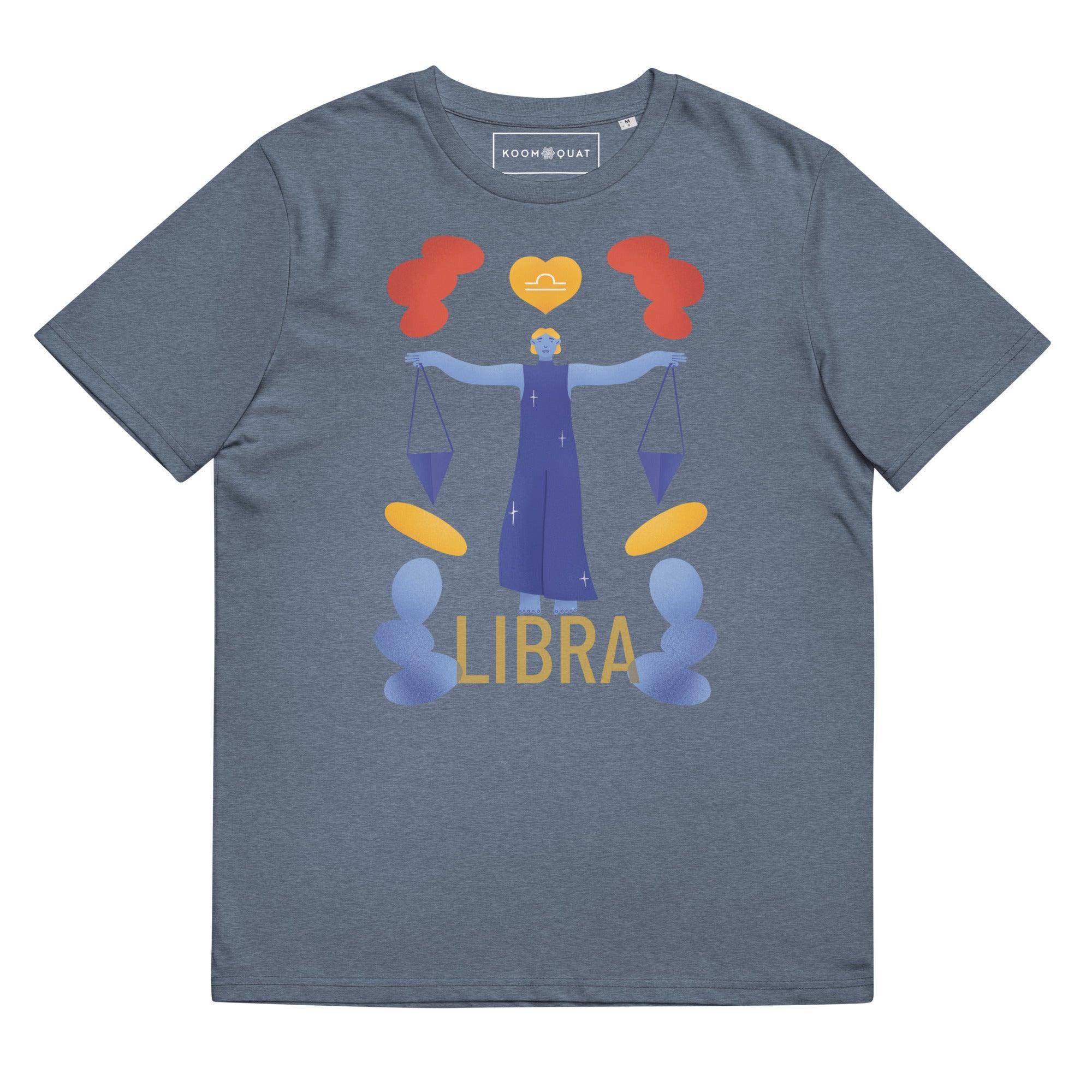 Libra Unisex Organic Cotton T-Shirt - Raw Edition -
