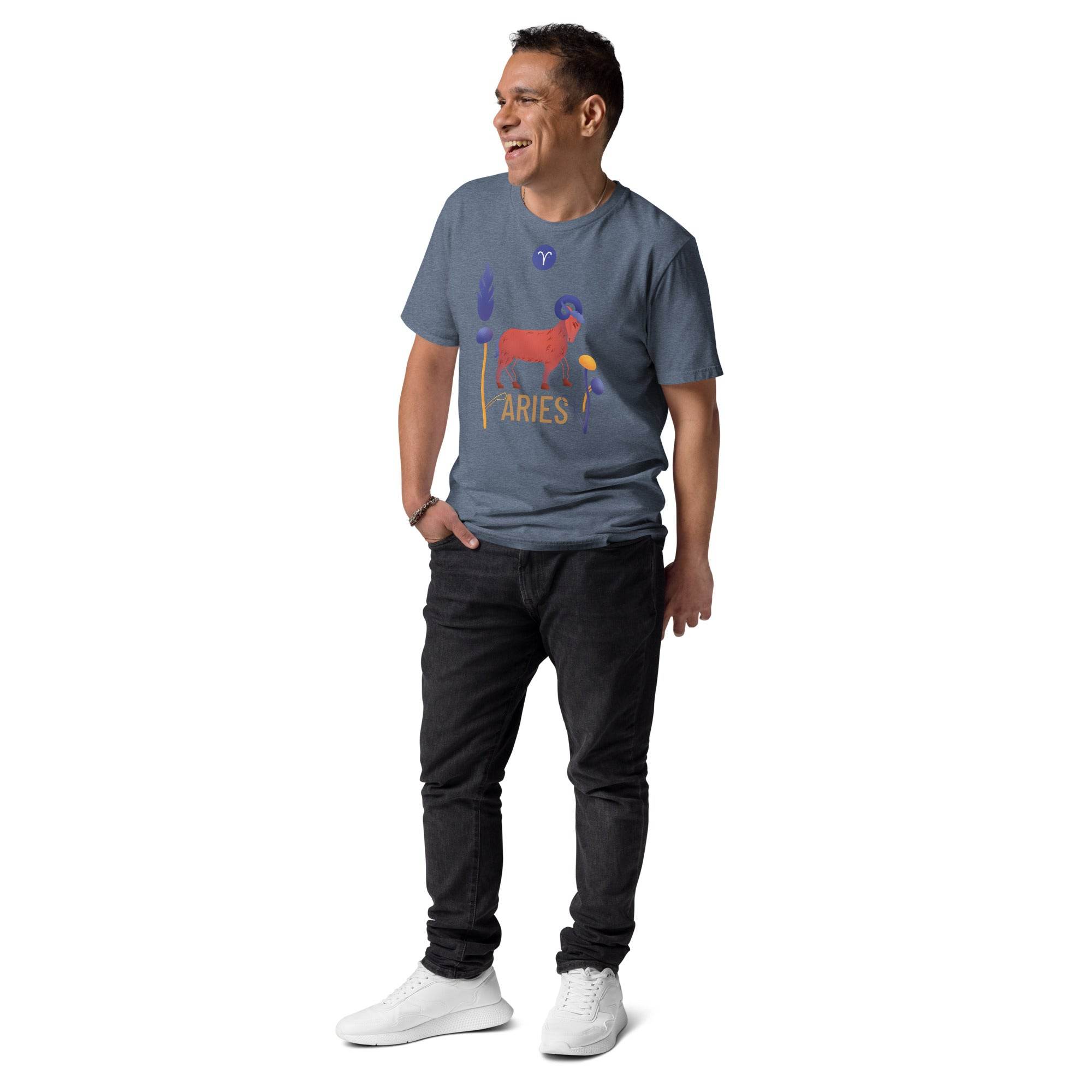 Aries Unisex Organic Cotton T-Shirt Raw -