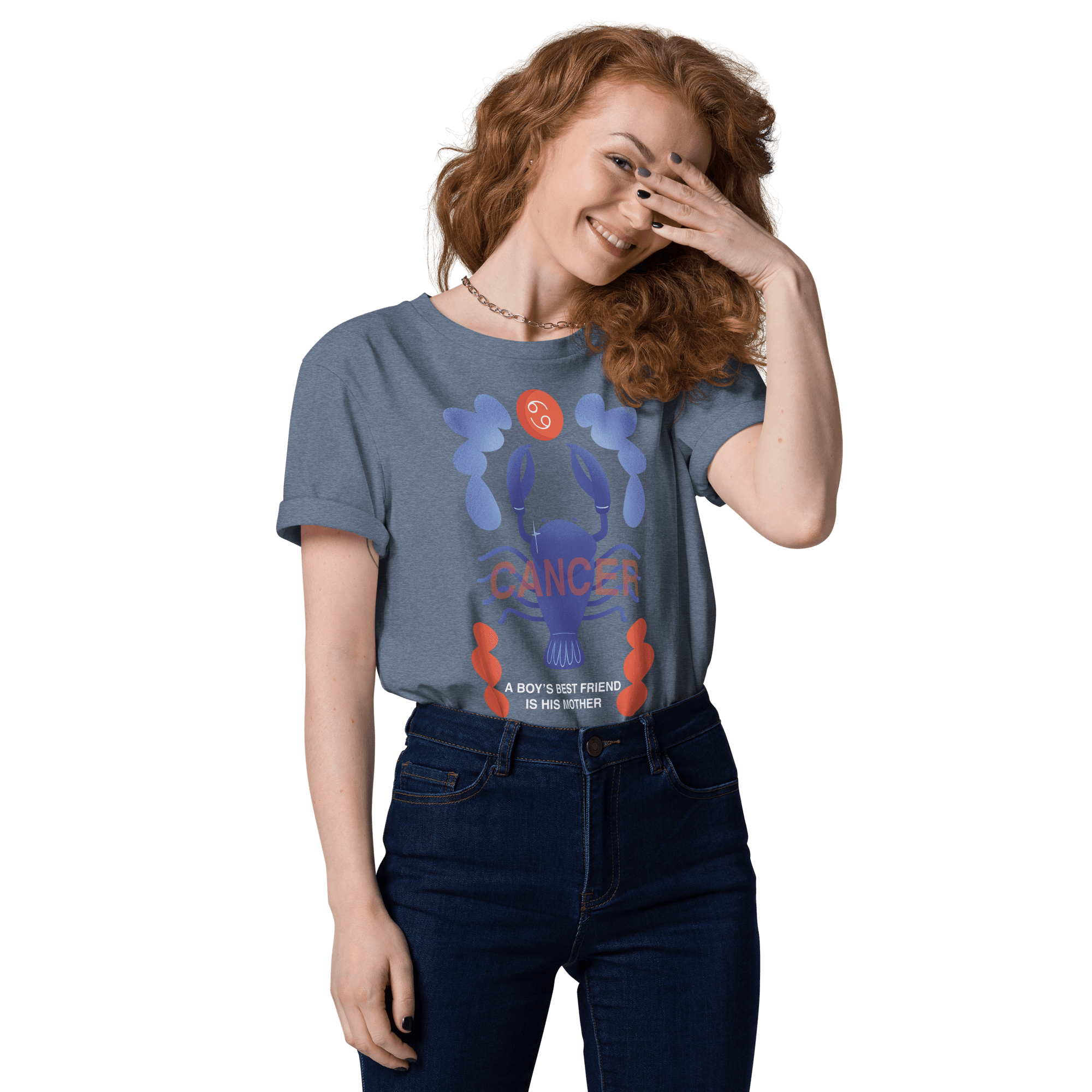 Cancer Unisex Organic Cotton T-Shirt - Psycho Edition -