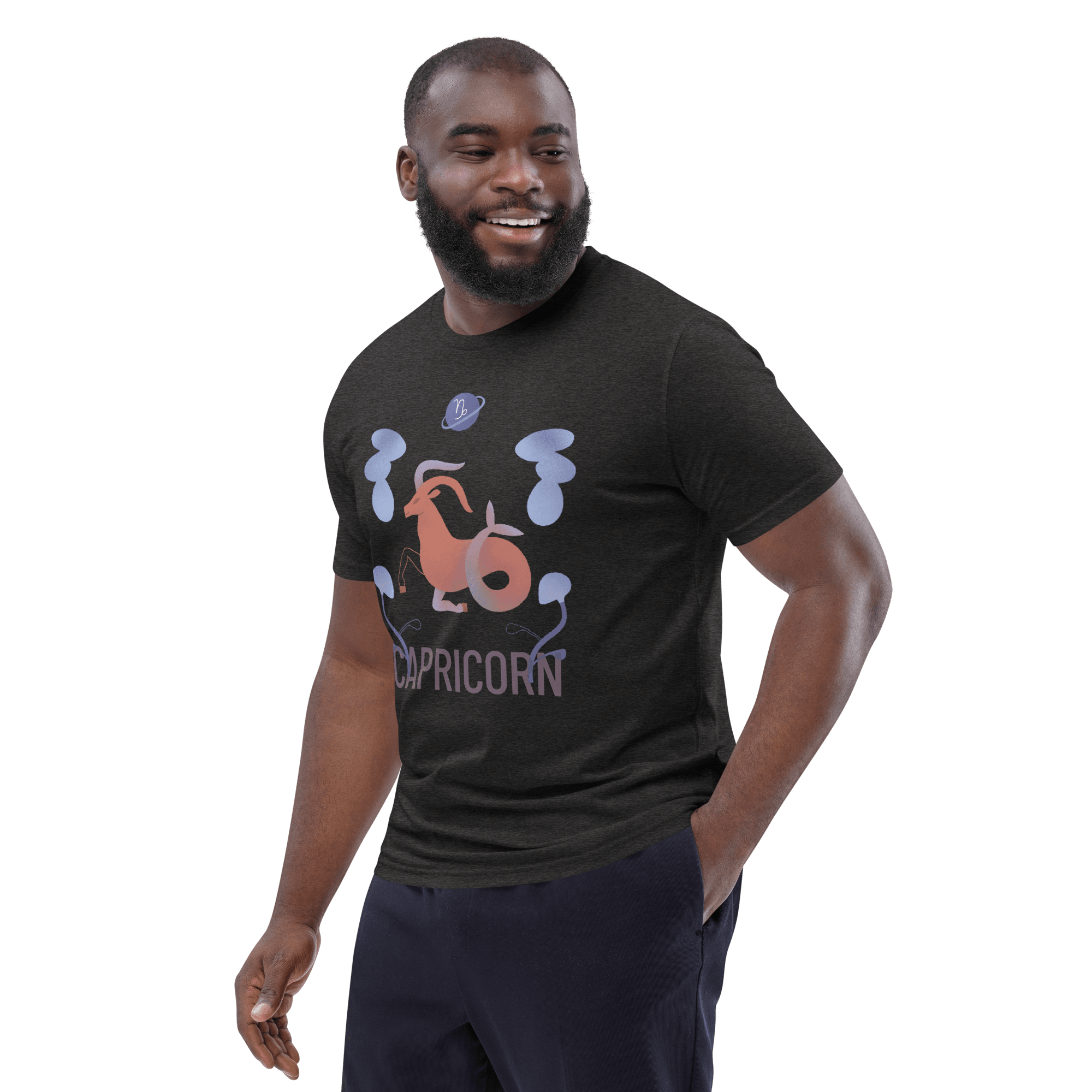 Capricorn Unisex Organic Cotton T-Shirt - Raw Edition -