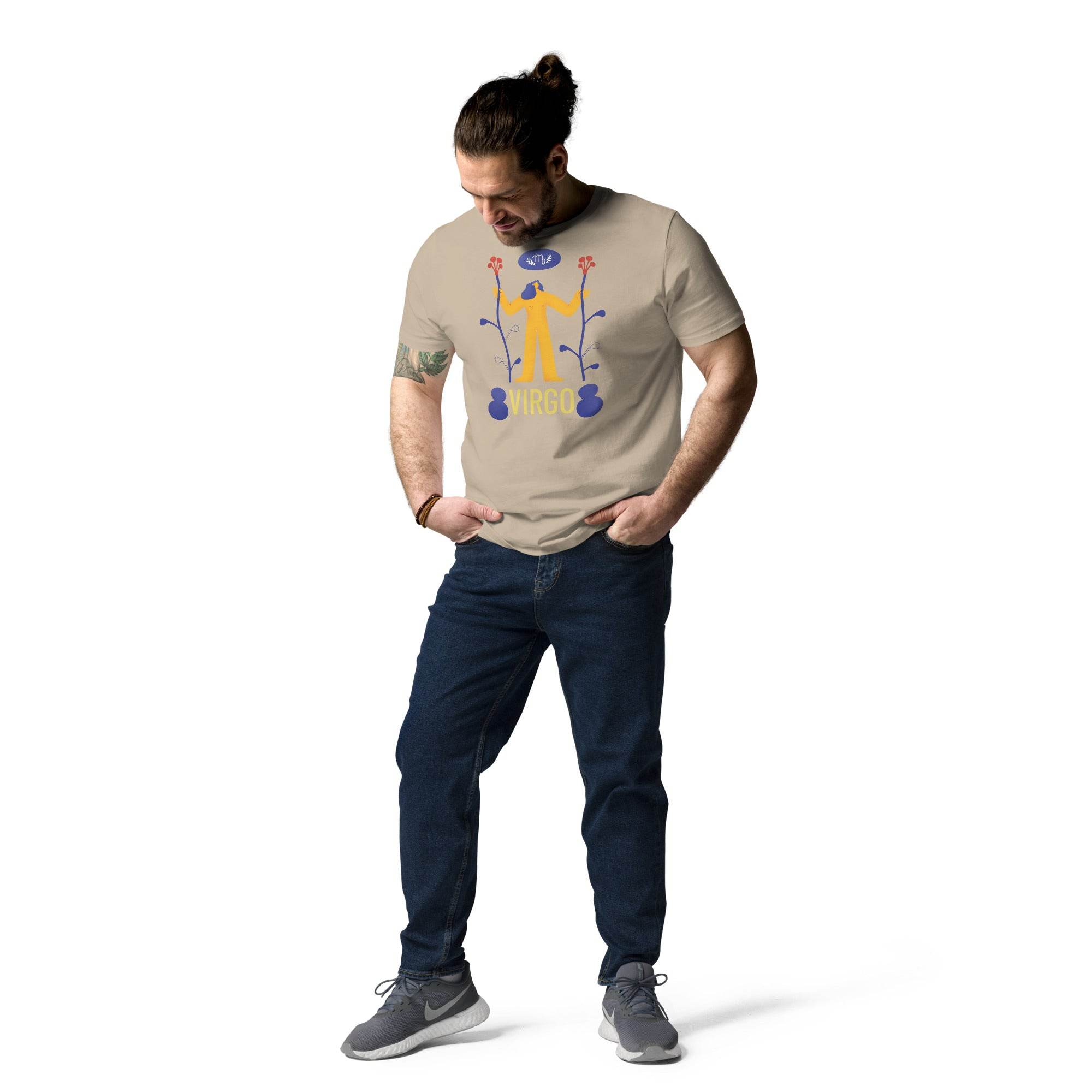 Virgo Unisex Organic Cotton T-Shirt - Raw Edition -