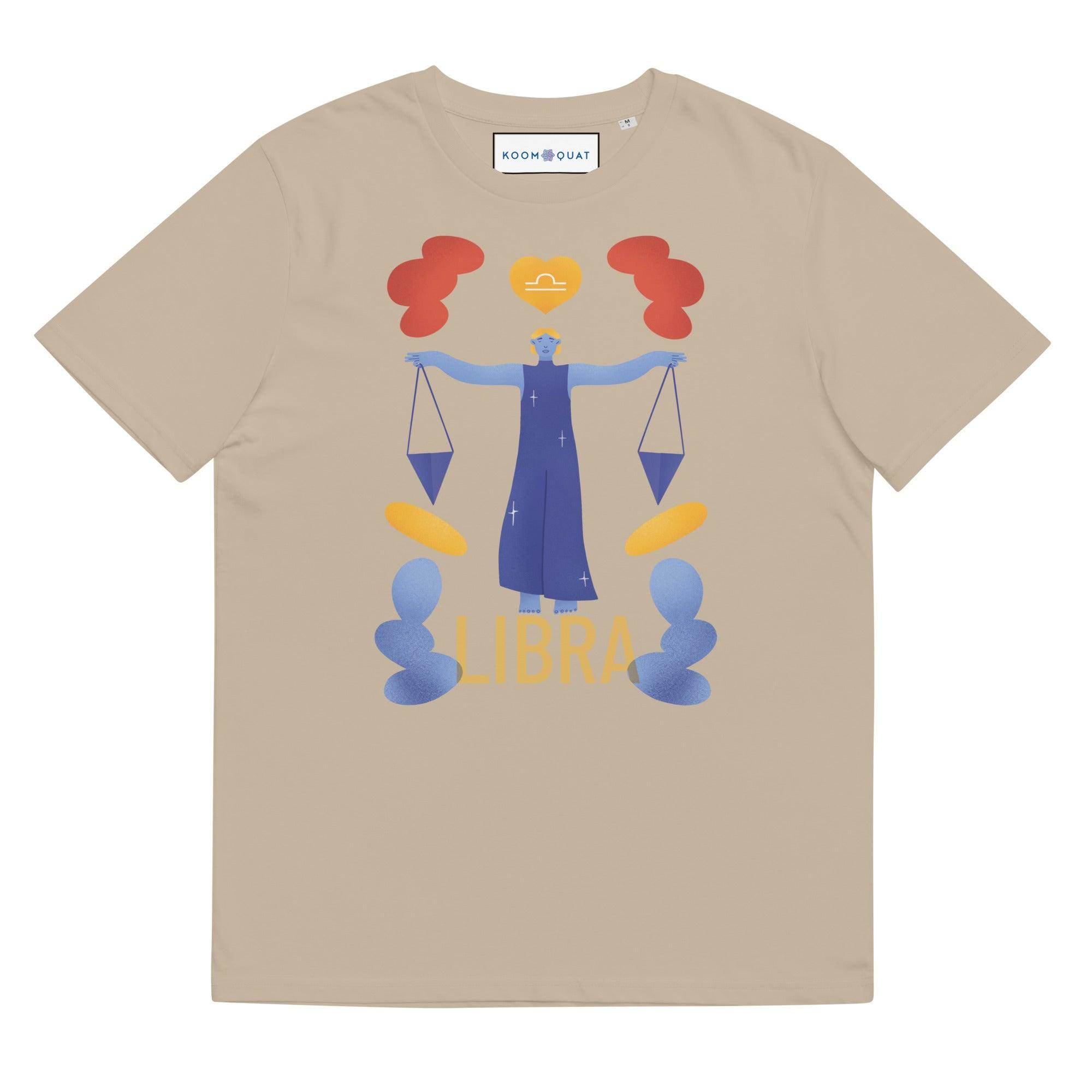 Libra Unisex Organic Cotton T-Shirt - Raw Edition -