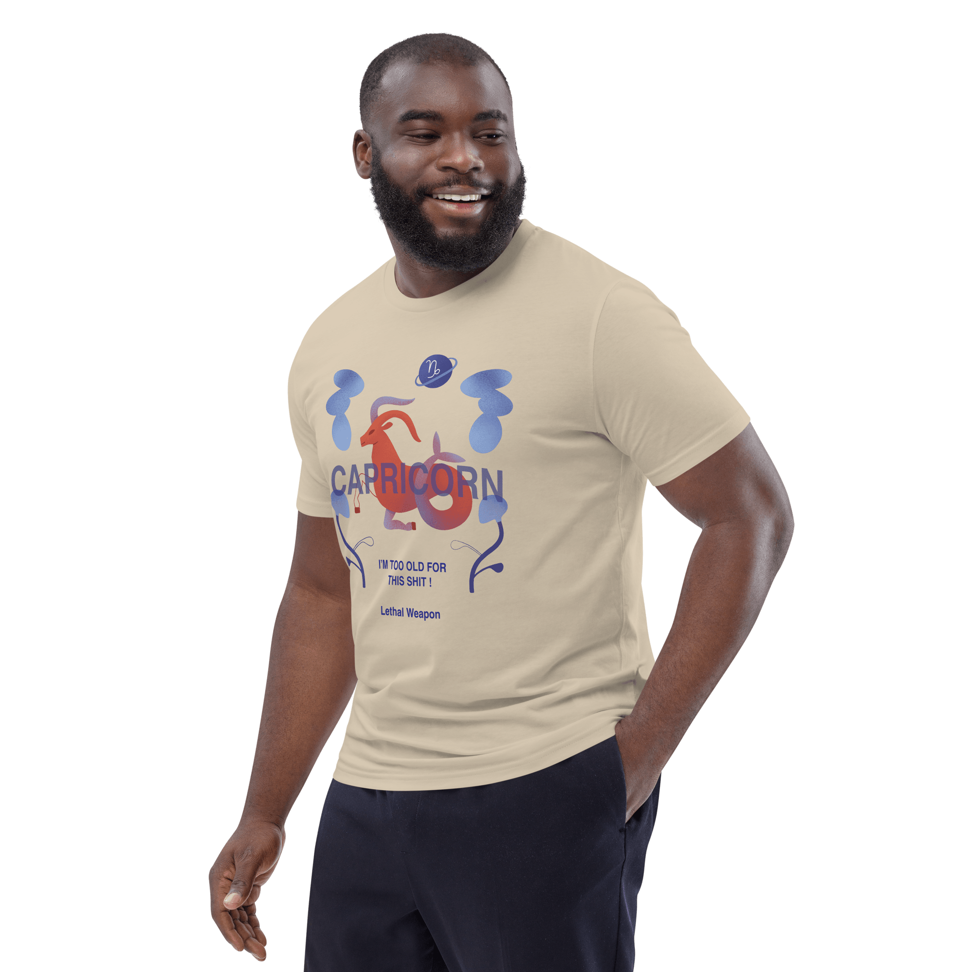 Capricorn Unisex Organic Cotton T-Shirt - Lethal Weapon Edition -