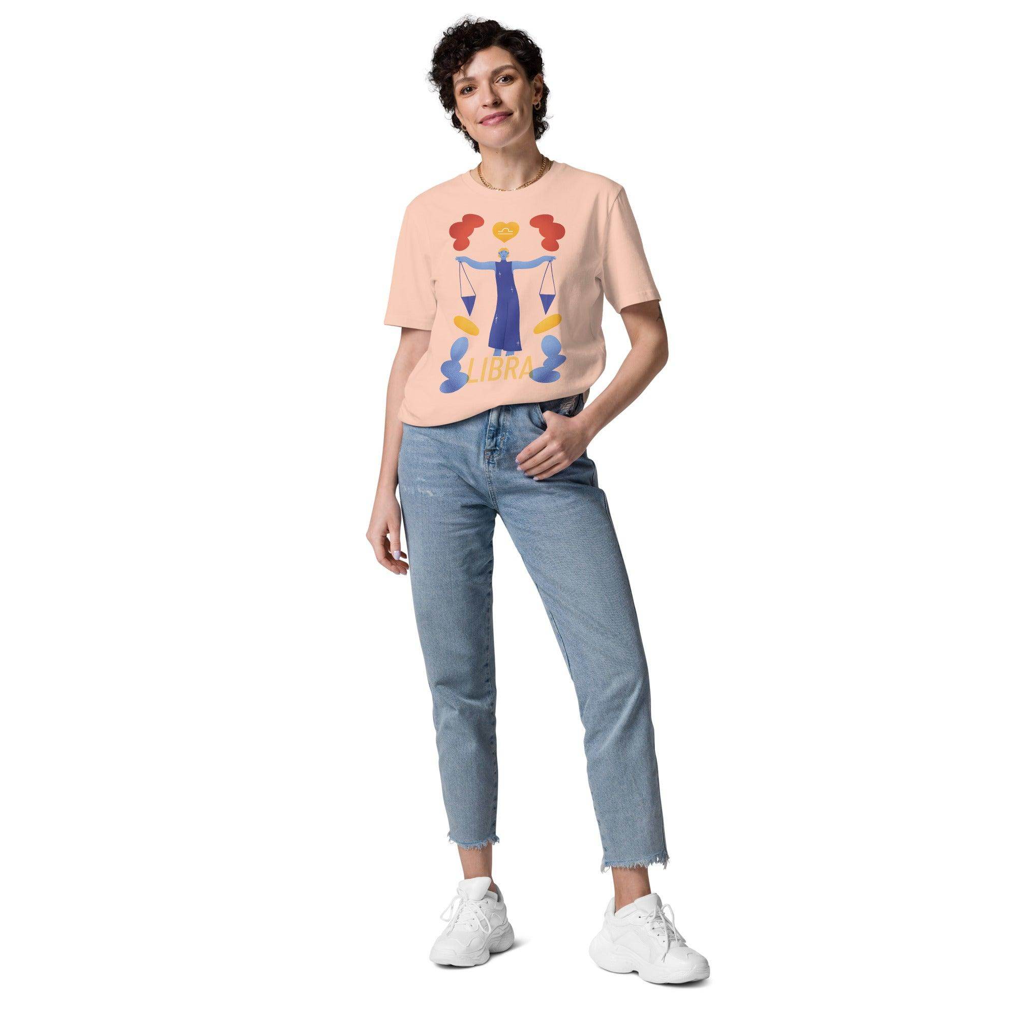 Libra Unisex Organic Cotton T-Shirt - Raw Edition -