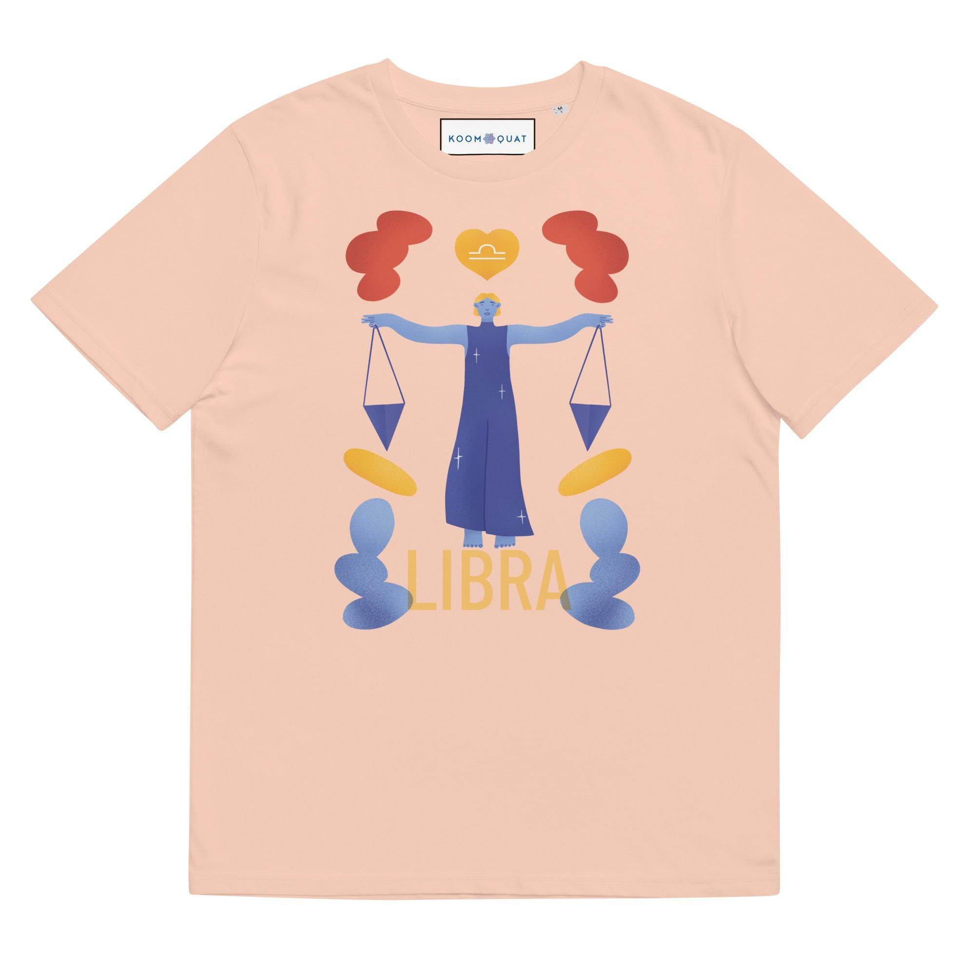 Libra Unisex Organic Cotton T-Shirt - Raw Edition -