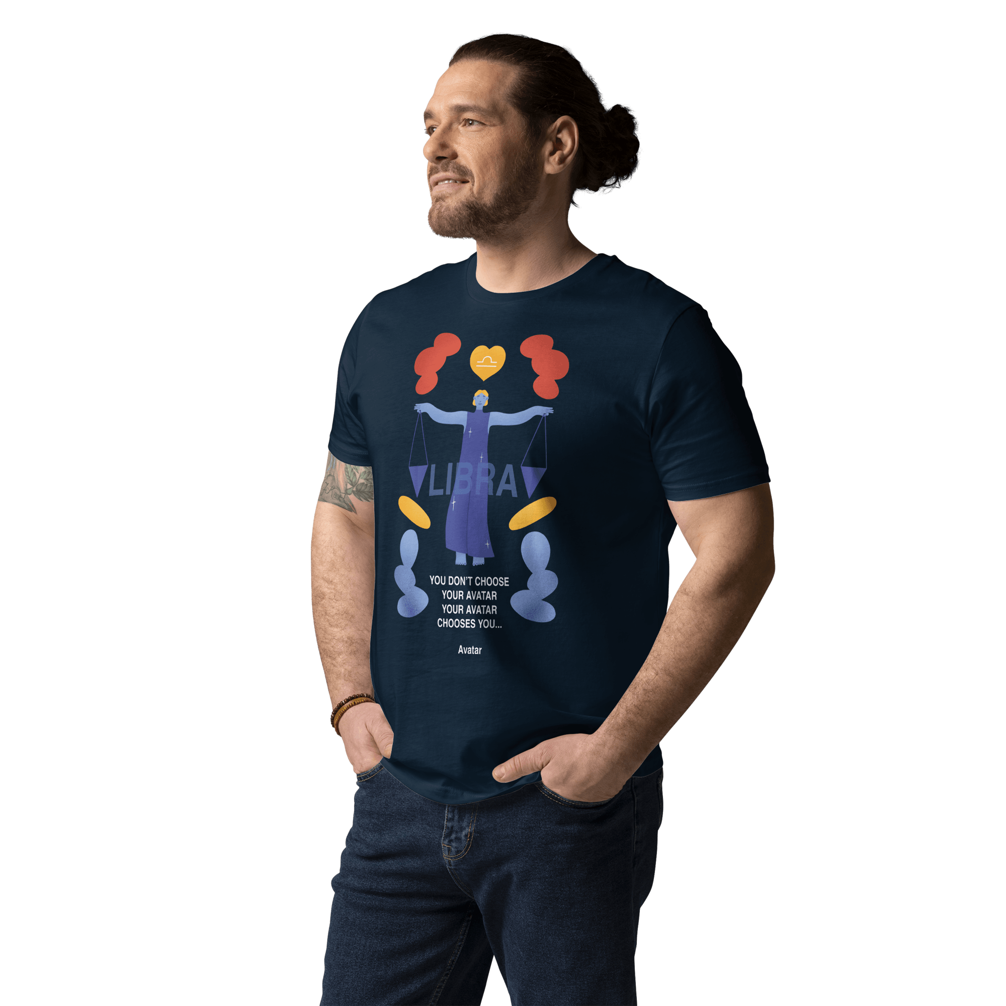 Libra Unisex Organic Cotton T-Shirt - Avatar Edition -