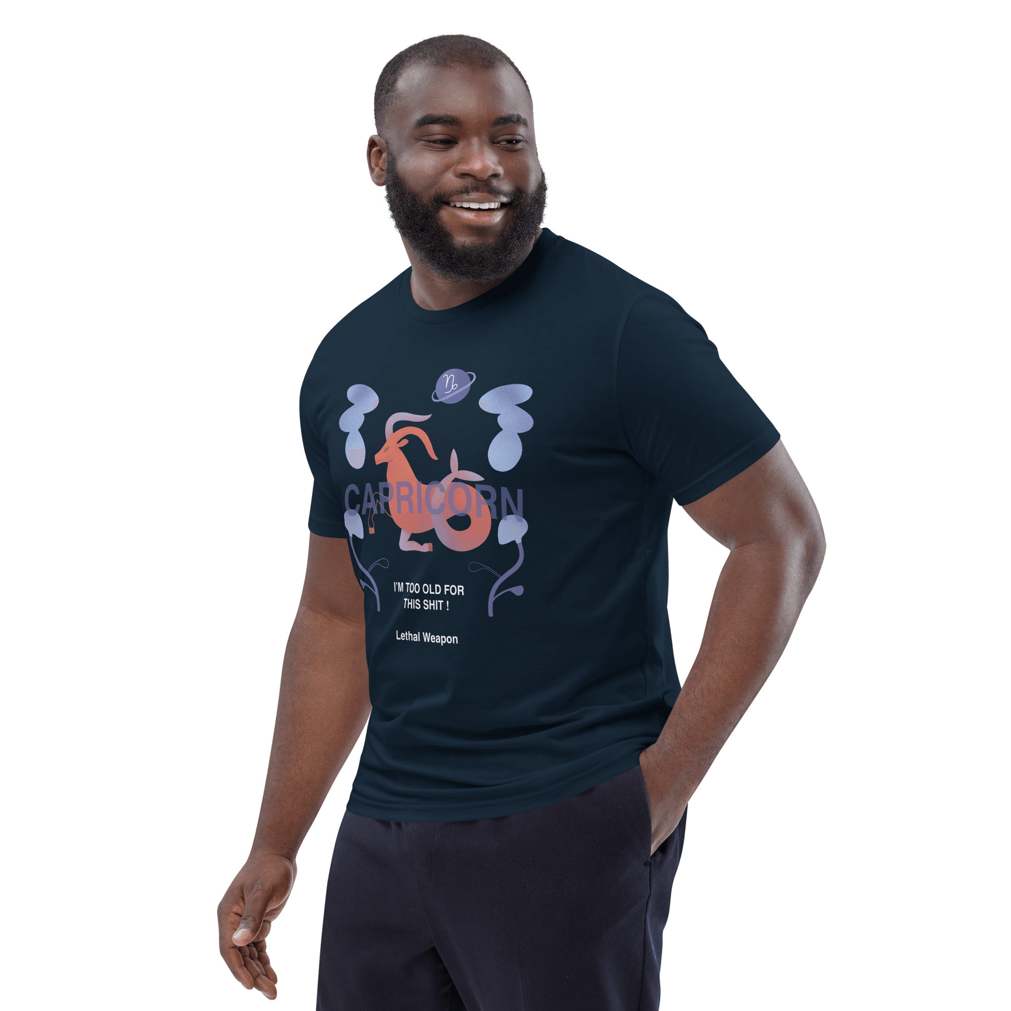 Capricorn Unisex Organic Cotton T-Shirt - Lethal Weapon Edition -