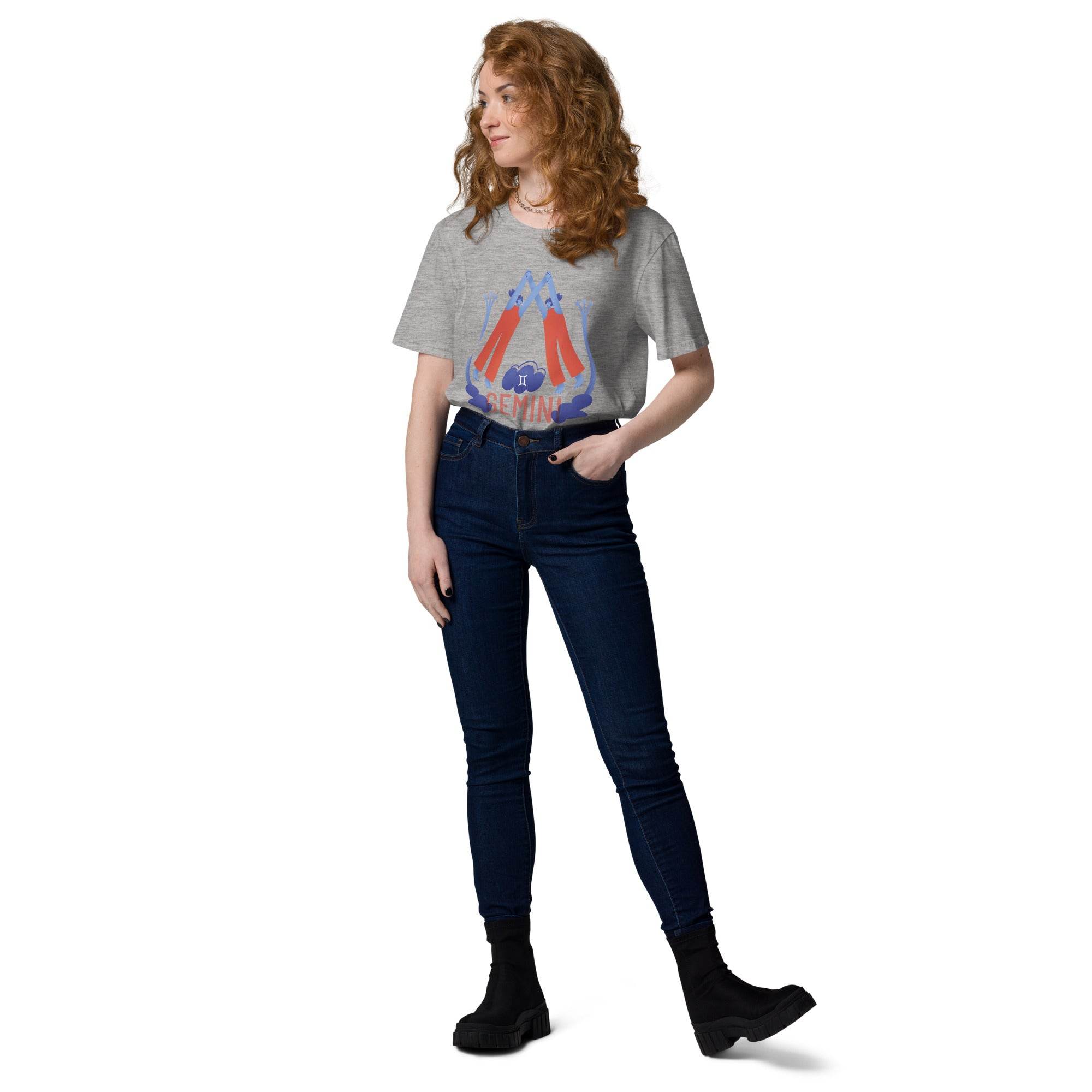 Gemini Unisex Organic Cotton T-Shirt - Raw Edition -
