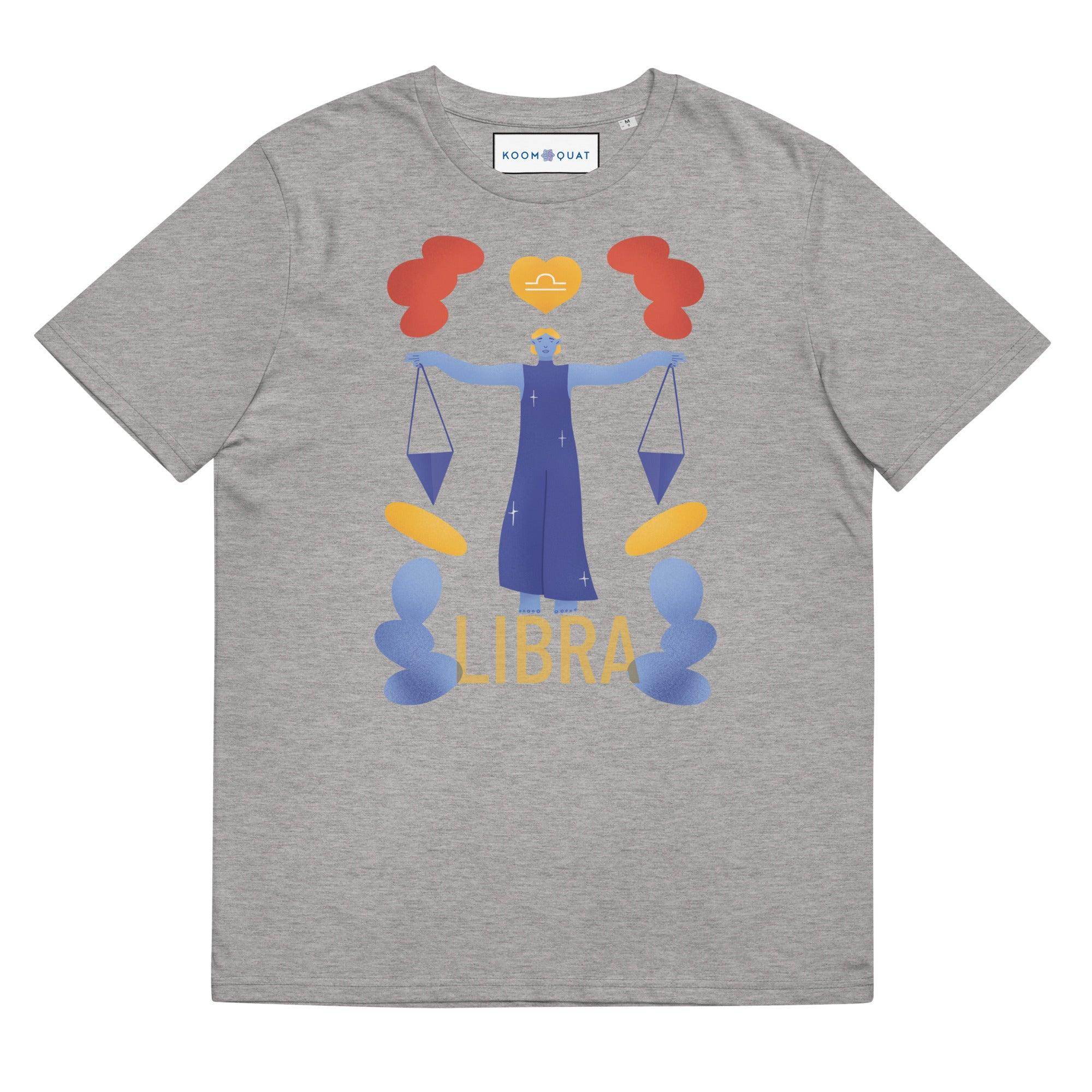 Libra Unisex Organic Cotton T-Shirt - Raw Edition -