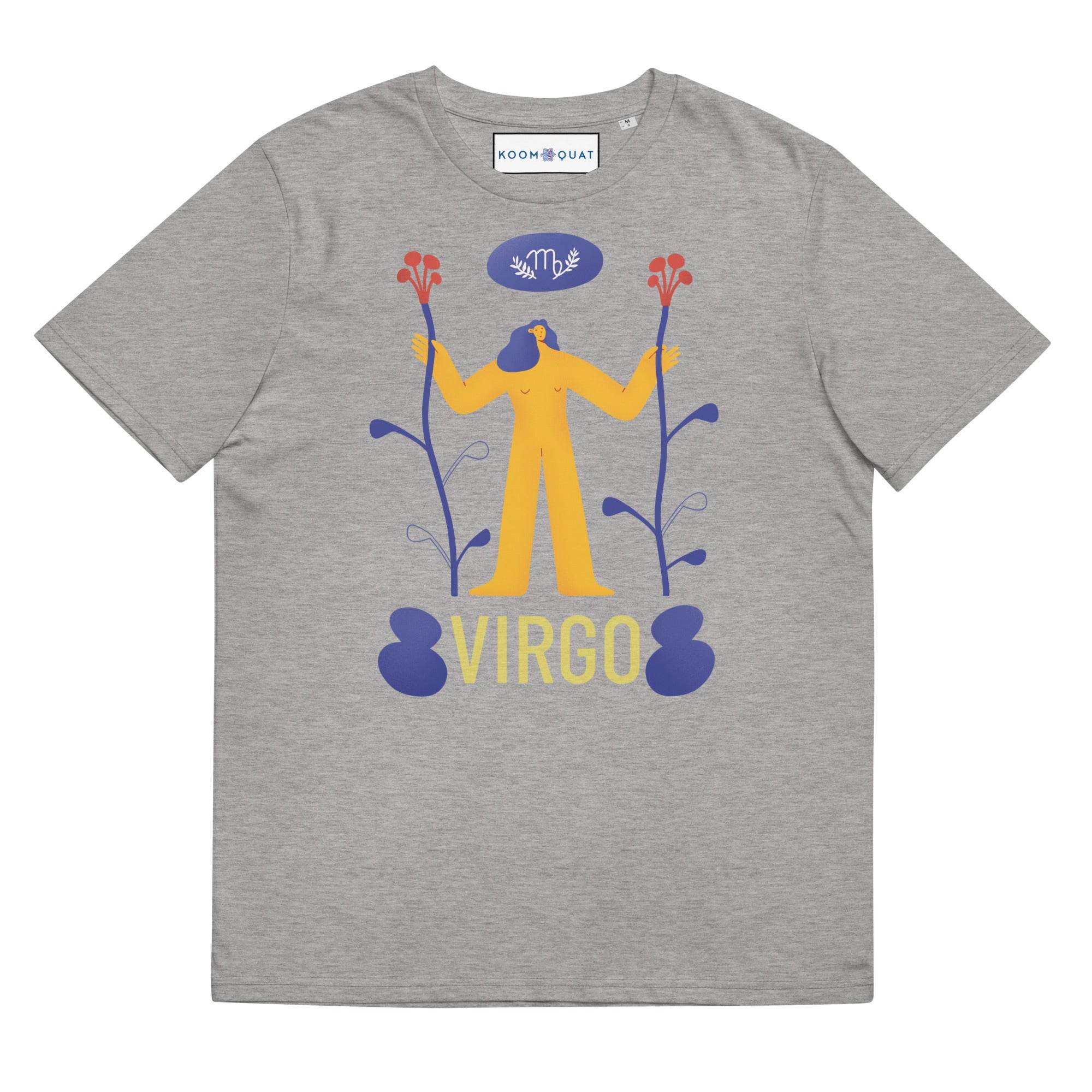 Virgo Unisex Organic Cotton T-Shirt - Raw Edition -